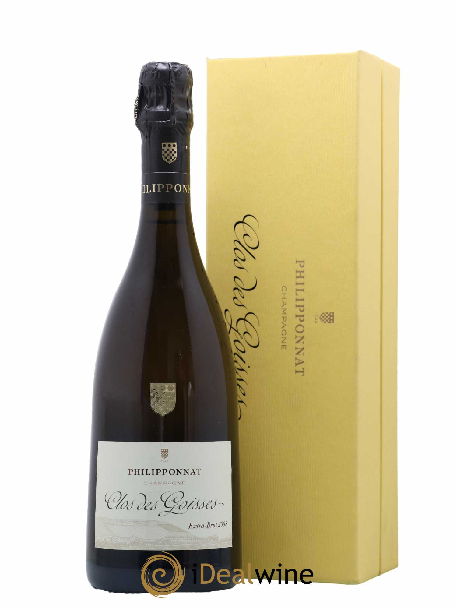 Clos des Goisses Philipponnat 2008 - Lot de 1 bouteille - 0