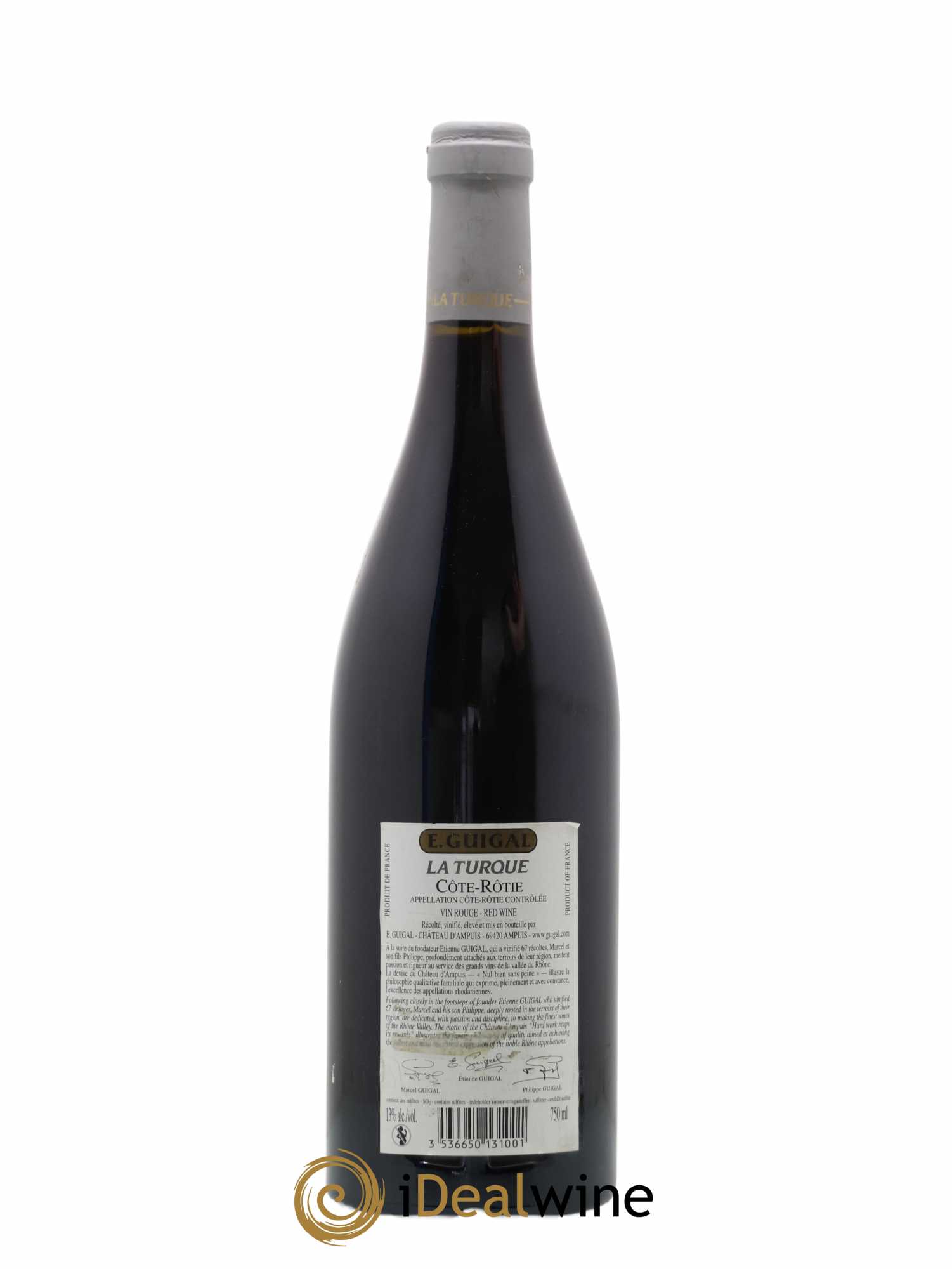 Côte-Rôtie La Turque Guigal 2004 - Lot de 1 bouteille - 1