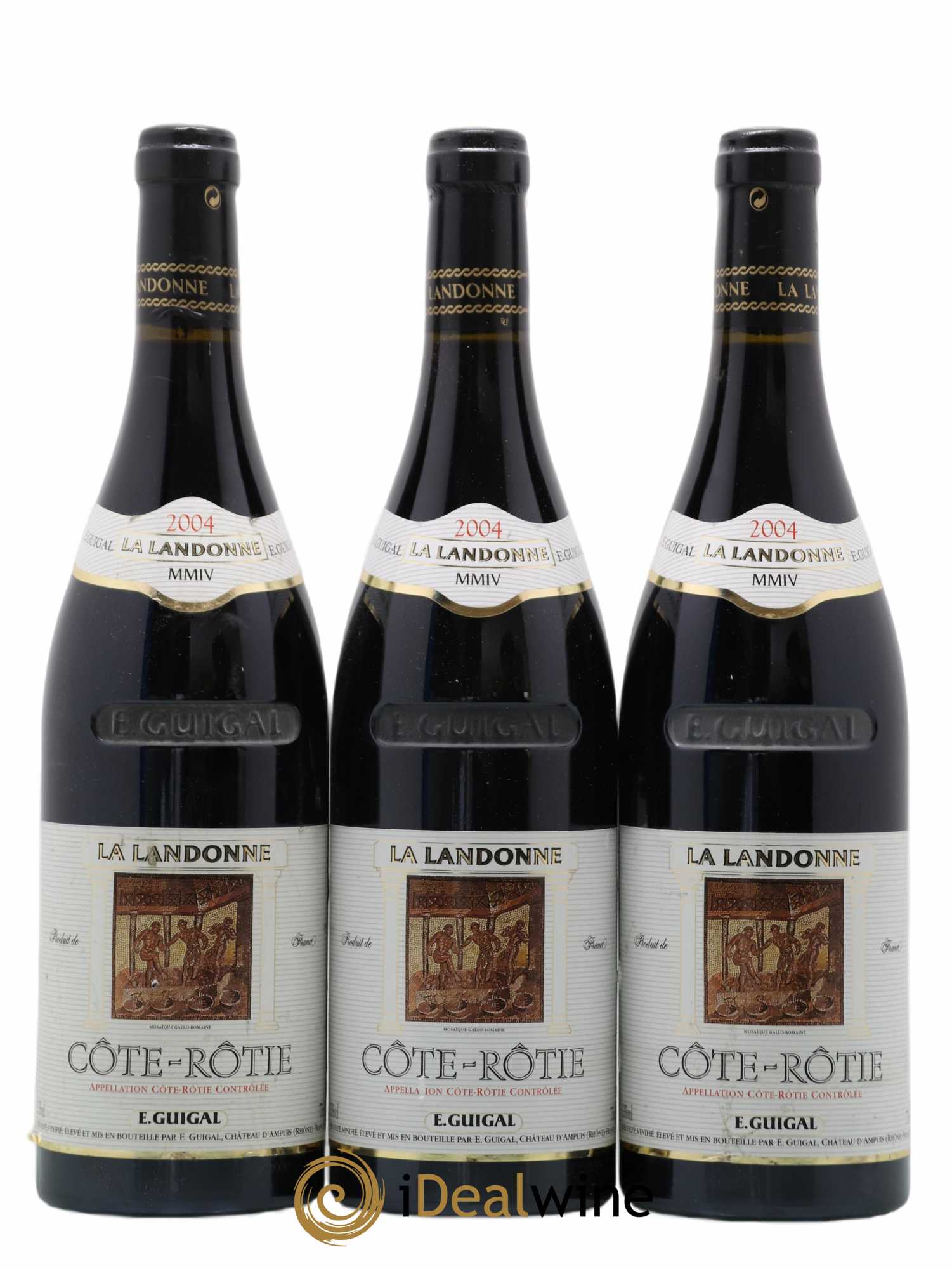 Côte-Rôtie La Landonne Guigal 2004 - Lot de 3 bouteilles - 0
