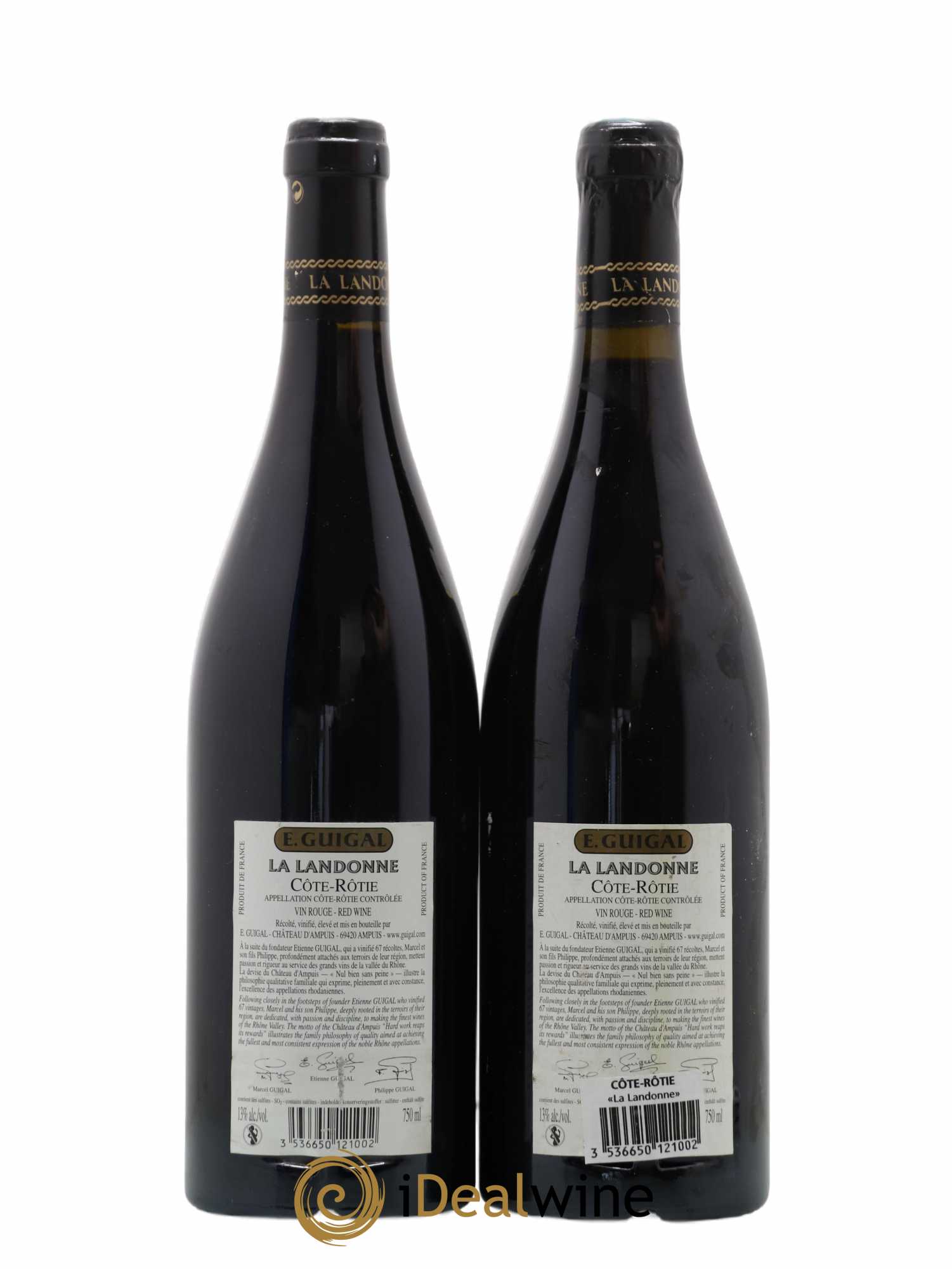 Côte-Rôtie La Landonne Guigal 2004 - Lot de 2 bouteilles - 1