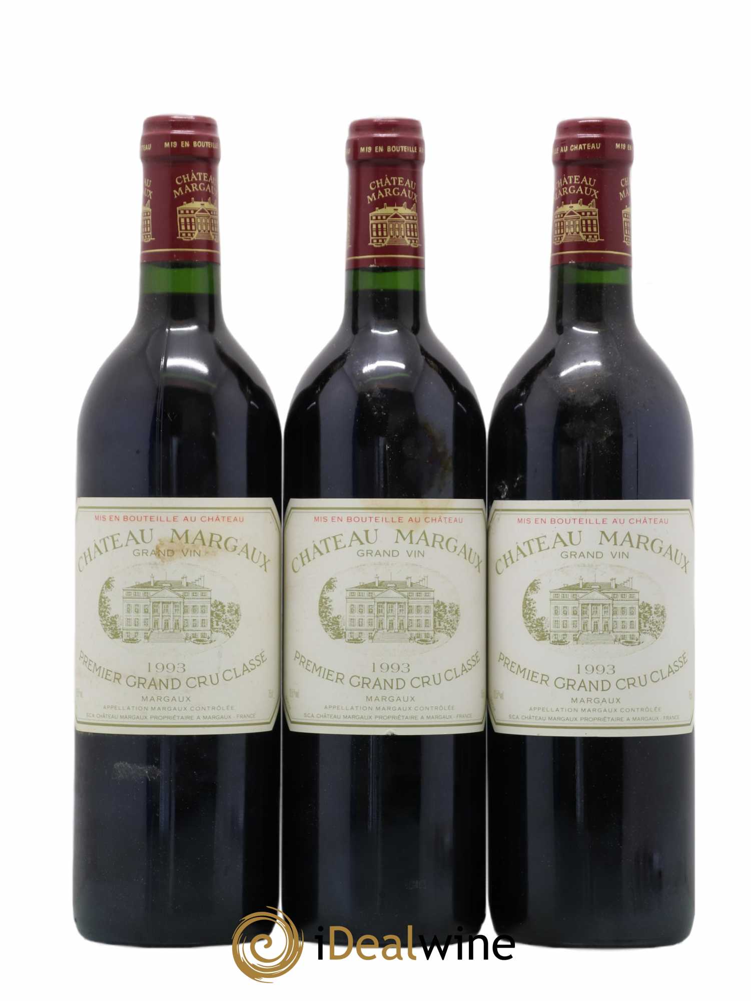 Château Margaux 1er Grand Cru Classé 1993 - Lot de 6 bouteilles - 2