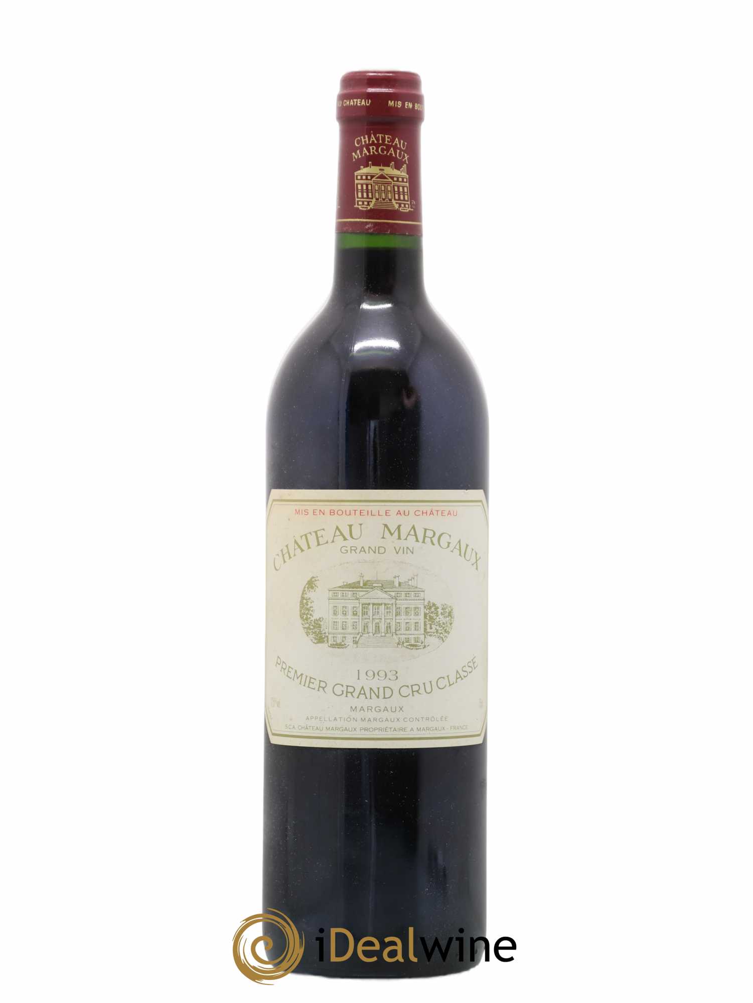 Château Margaux 1er Grand Cru Classé 1993 - Lot de 1 bouteille - 0
