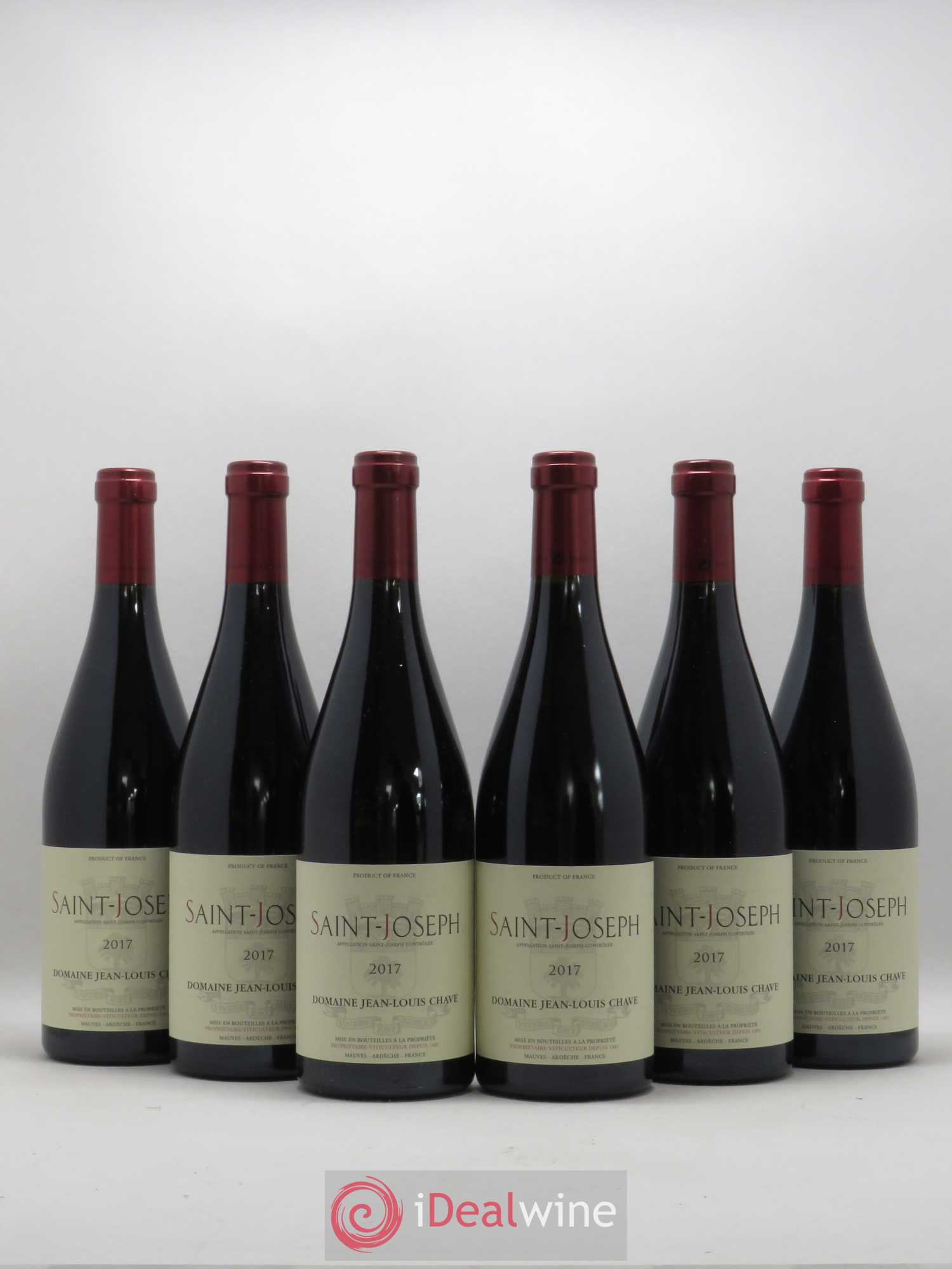 Saint-Joseph Jean-Louis Chave 2017 - Lot de 6 bouteilles - 0