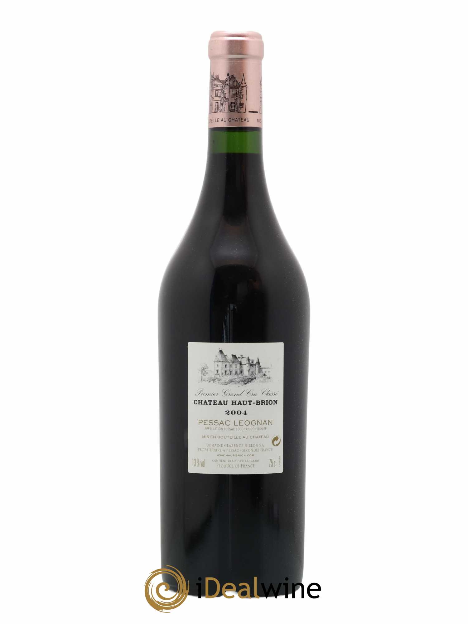 Château Haut Brion 1er Grand Cru Classé 2004 - Lot de 1 bouteille - 1