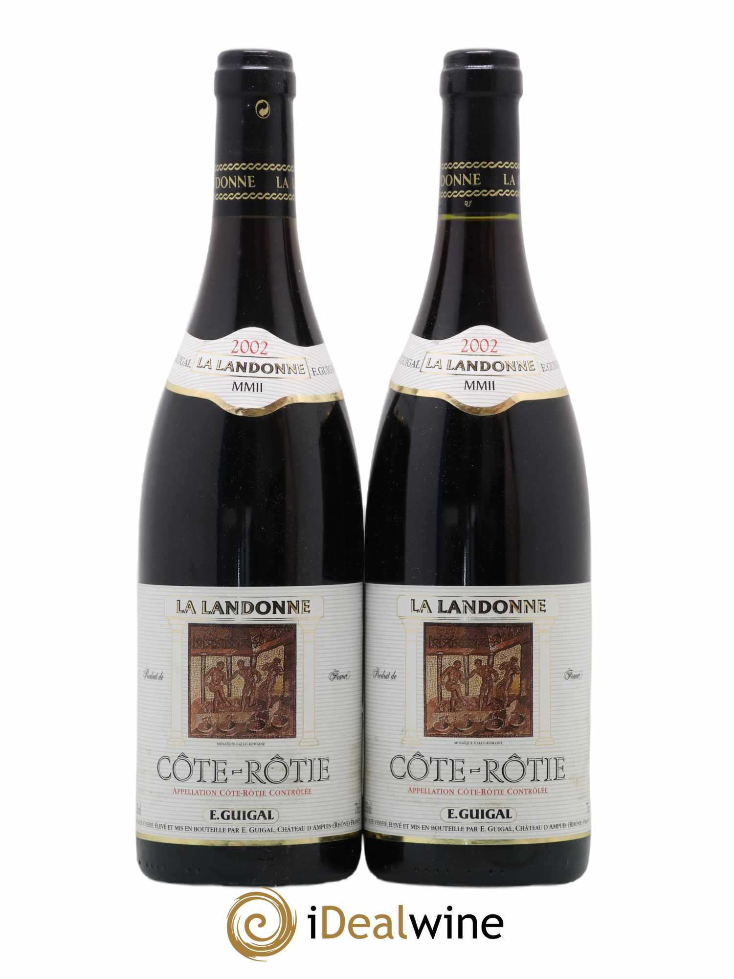 Côte-Rôtie La Landonne Guigal 2002 - Lot de 2 bouteilles - 0