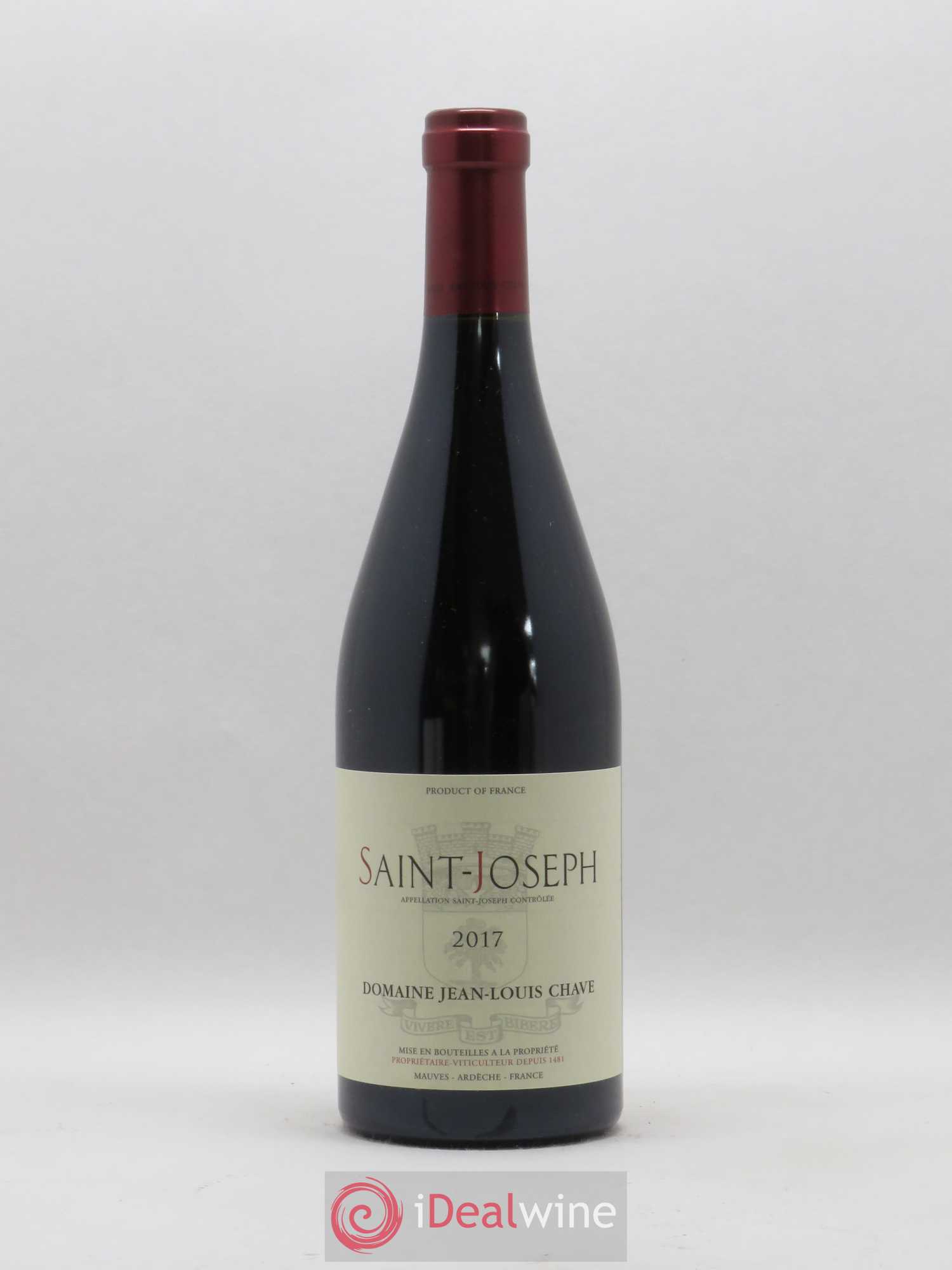 Saint-Joseph Jean-Louis Chave 2017 - Lot de 1 bouteille - 0