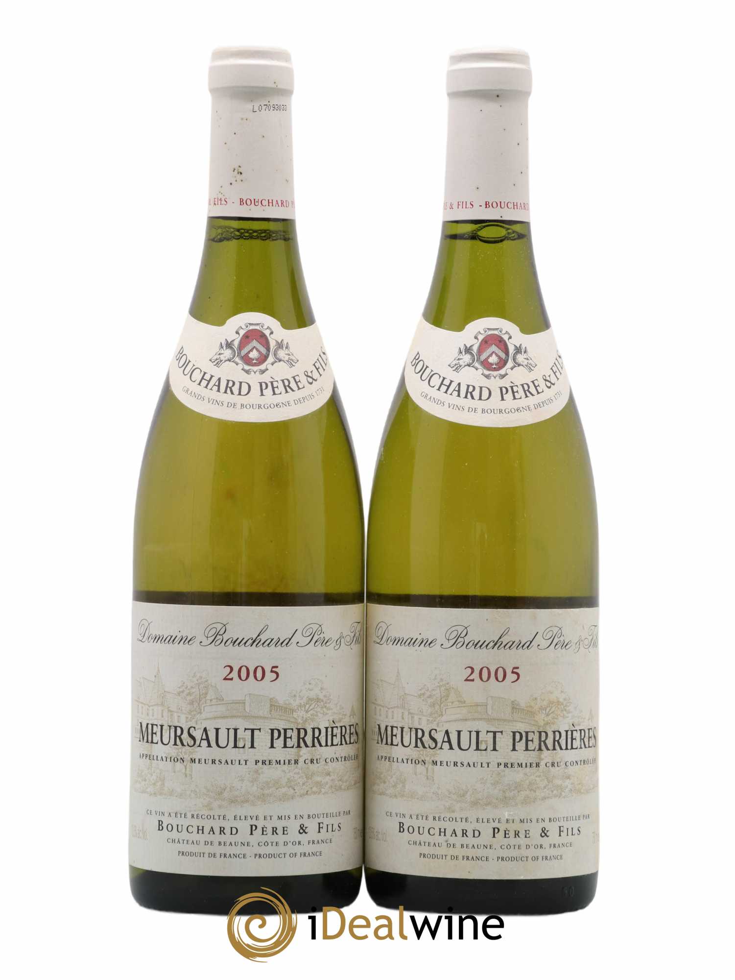 Meursault 1er Cru Perrières Bouchard Père & Fils 2005 - Lot de 2 bouteilles - 0