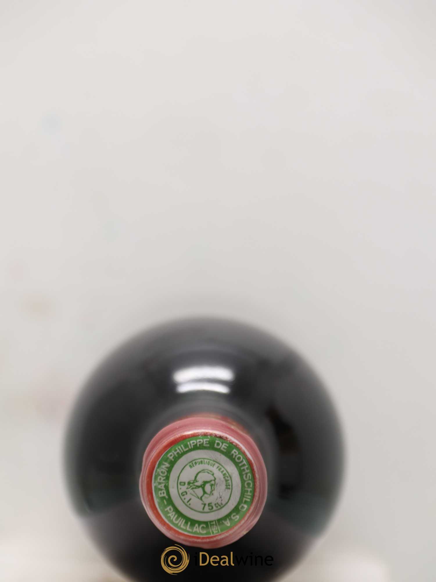 Château Mouton Rothschild 1er Grand Cru Classé 1987 - Lot de 6 bouteilles - 3