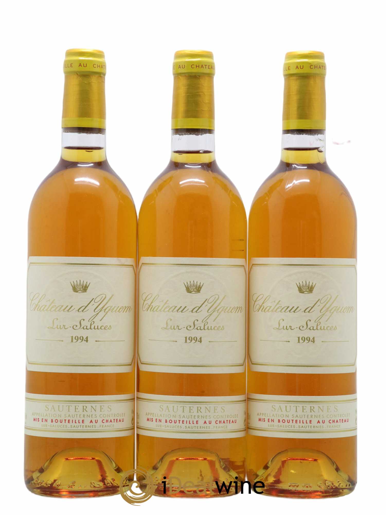 Château d' Yquem 1er Cru Classé Supérieur 1994 - Lotto di 3 bottiglie - 0