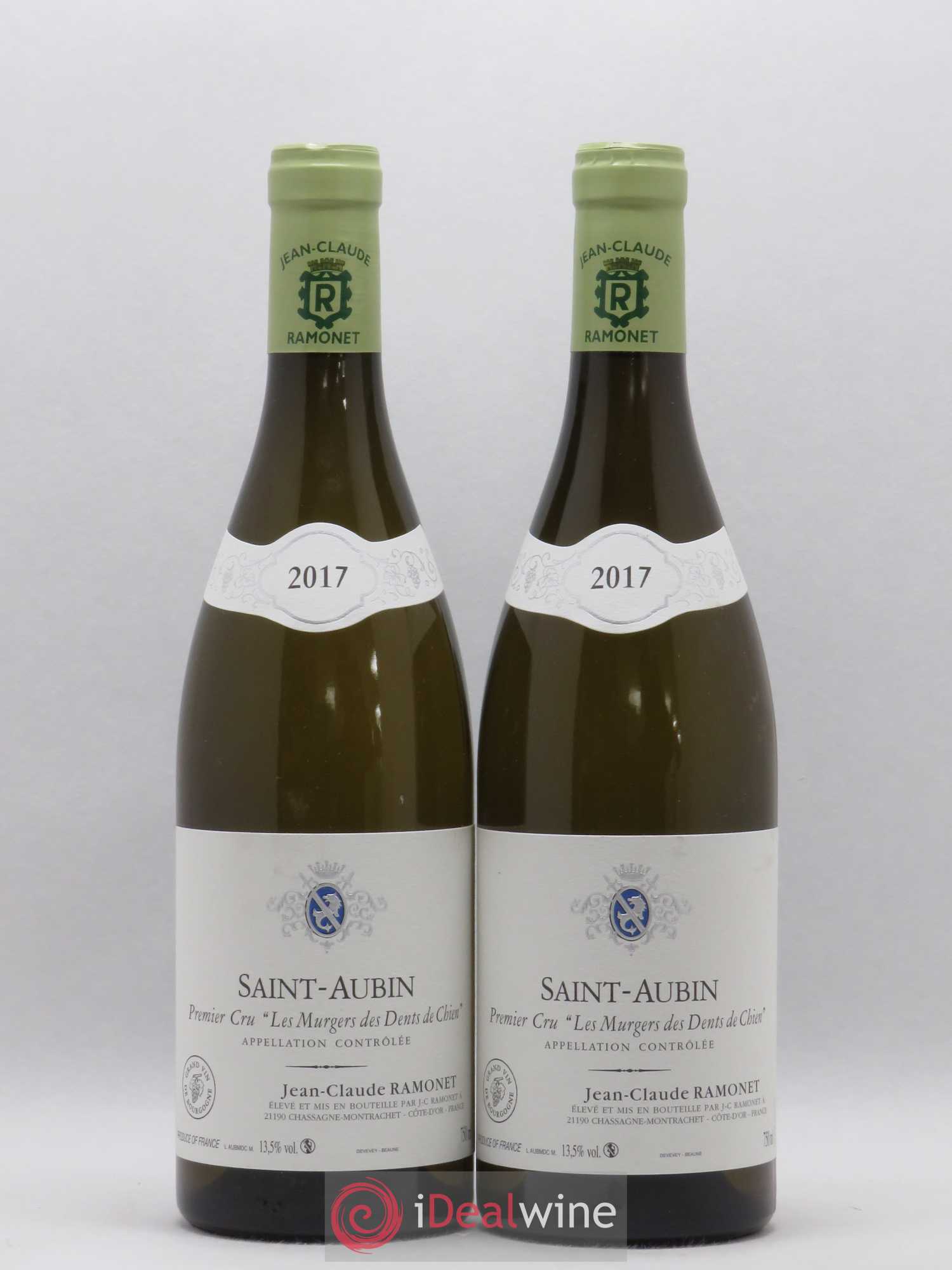 Saint-Aubin 1er Cru Les Murgers Des Dents De Chien Ramonet 2017 - Posten von 2 Flaschen - 0