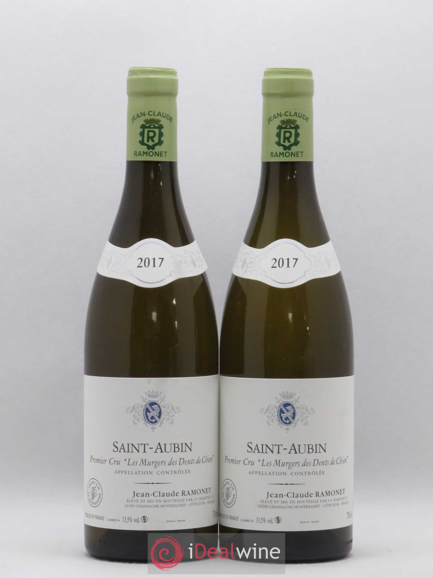 Saint-Aubin 1er Cru Les Murgers Des Dents De Chien Ramonet 2017 - Posten von 2 Flaschen - 0