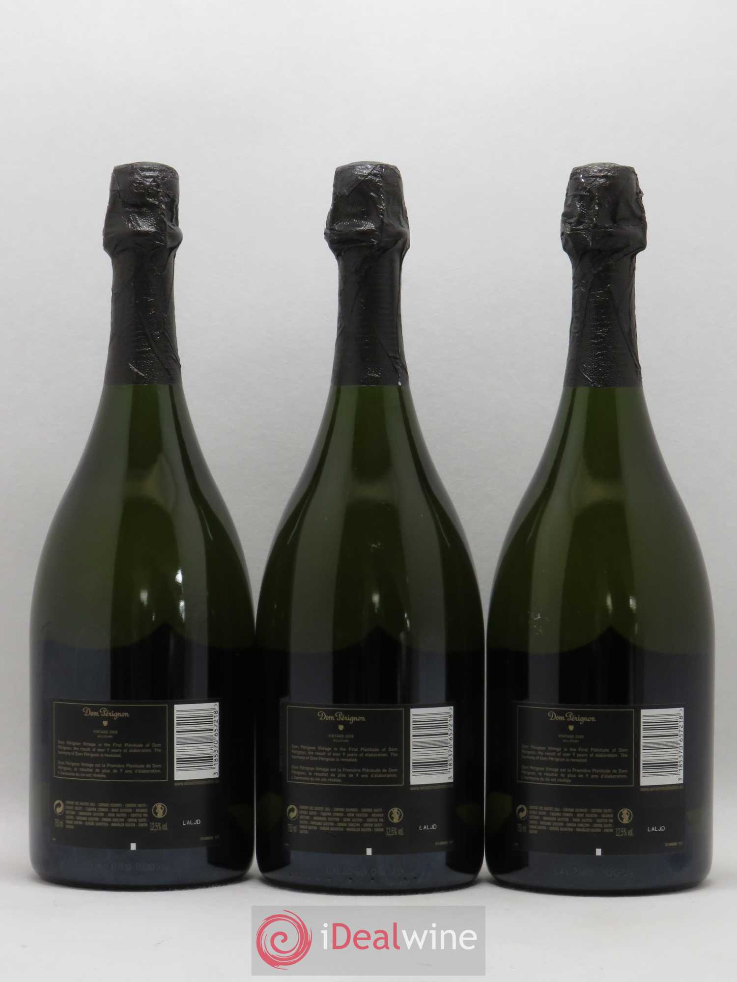 Brut Dom Pérignon 2008 - Lot de 3 bouteilles - 1
