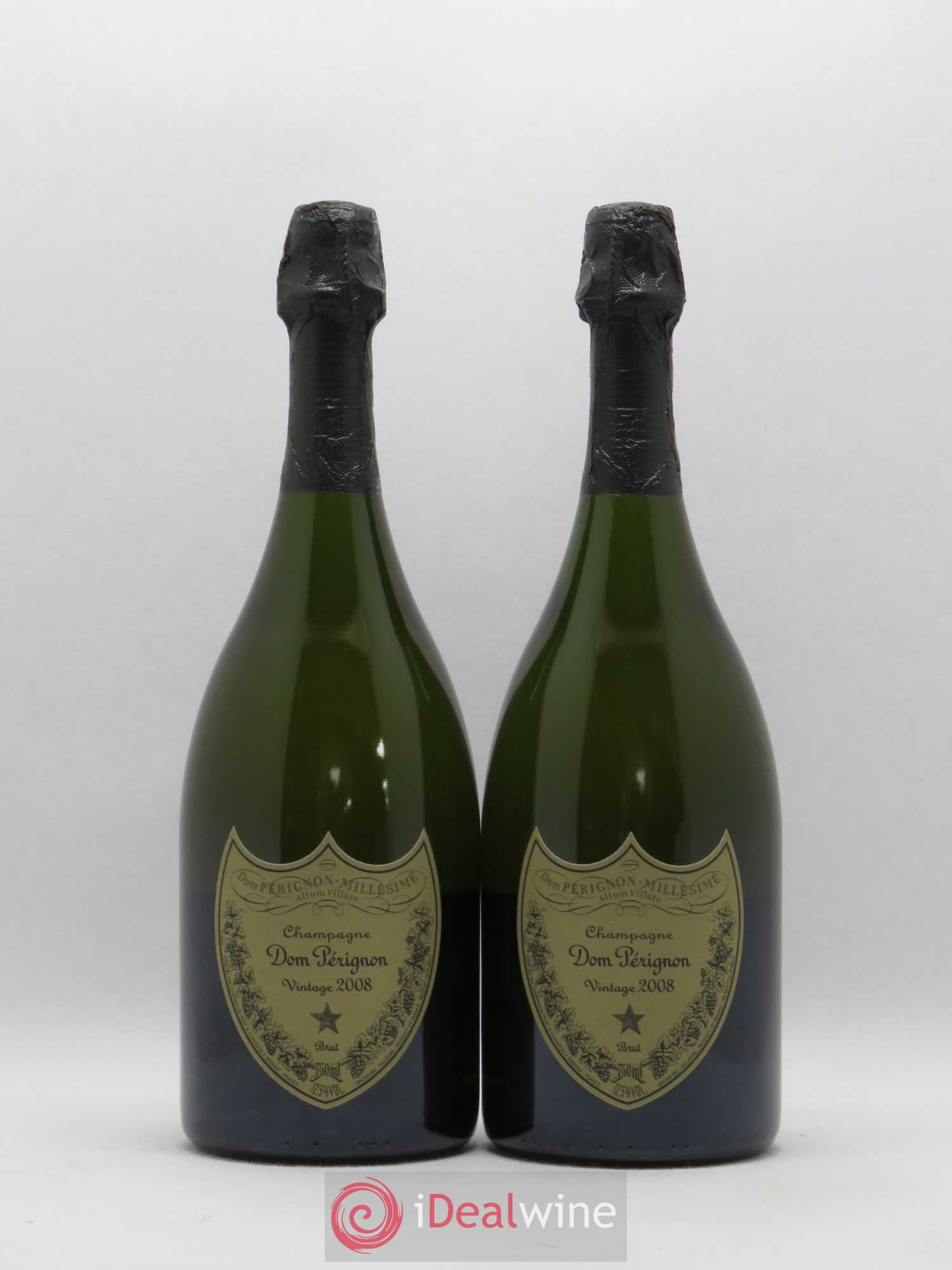 Brut Dom Pérignon 2008 - Lot de 2 bouteilles - 0