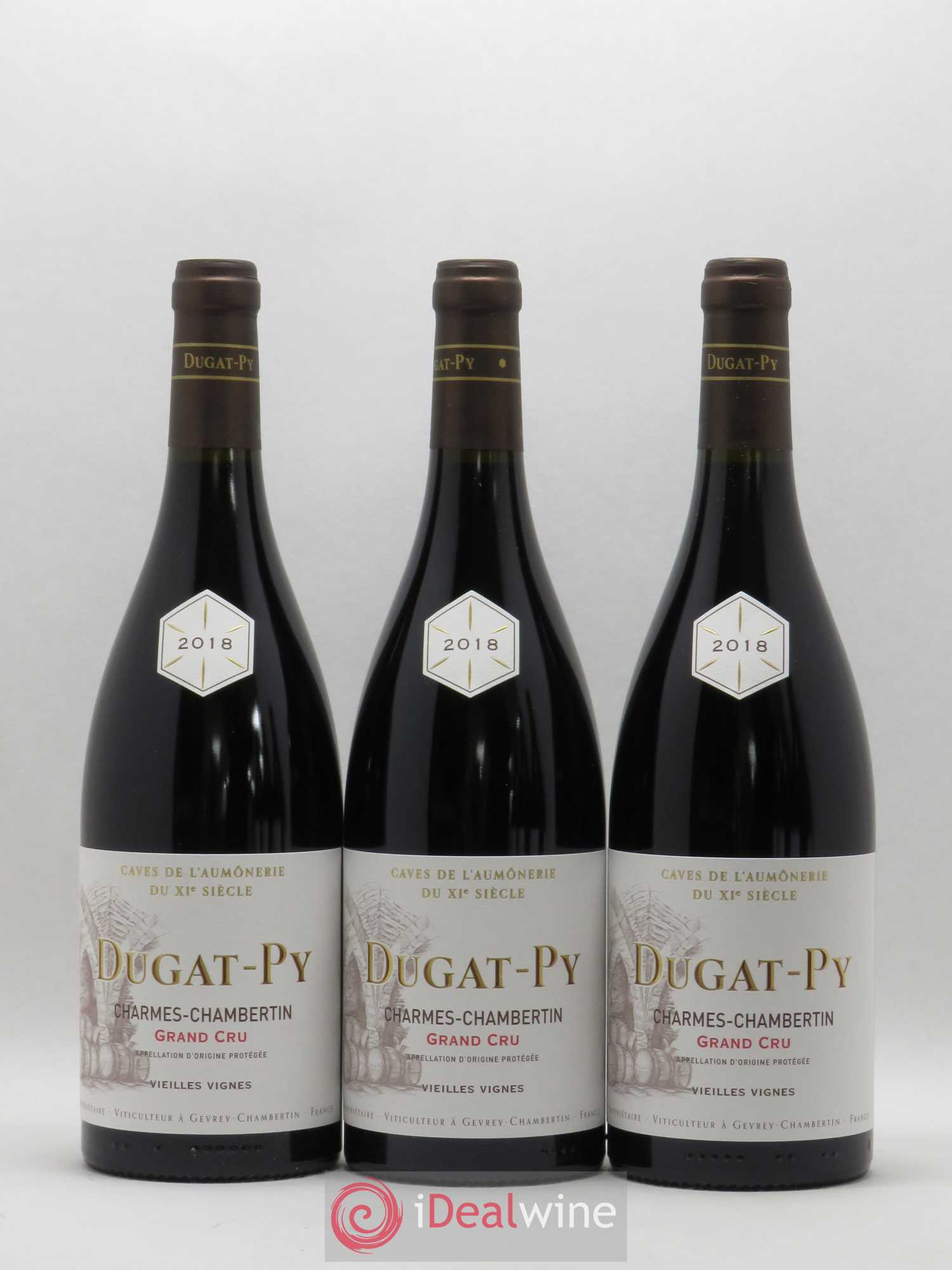 Charmes-Chambertin Grand Cru Dugat-Py  2018 - Posten von 6 Flaschen - 1