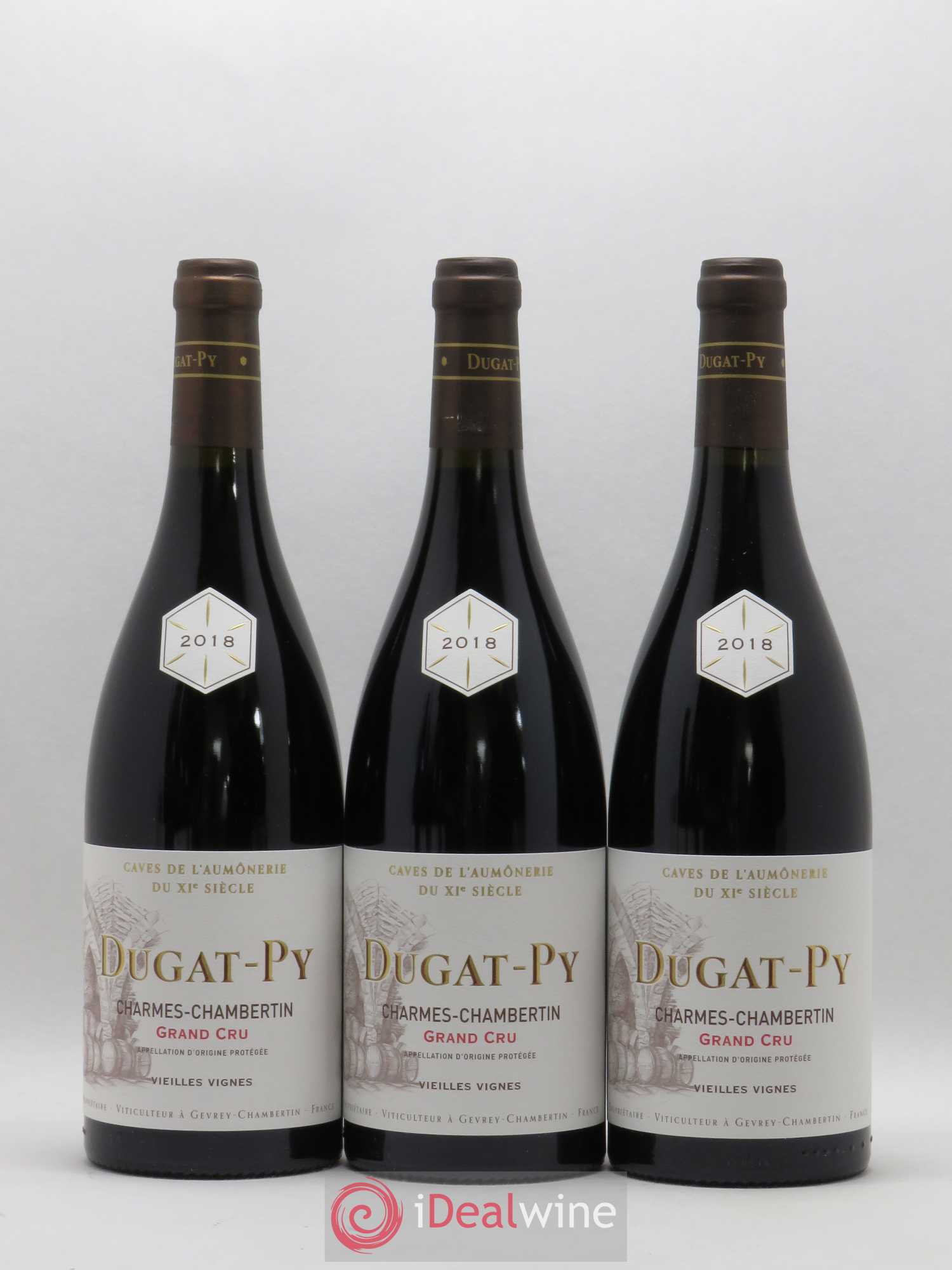 Charmes-Chambertin Grand Cru Dugat-Py  2018 - Posten von 6 Flaschen - 3