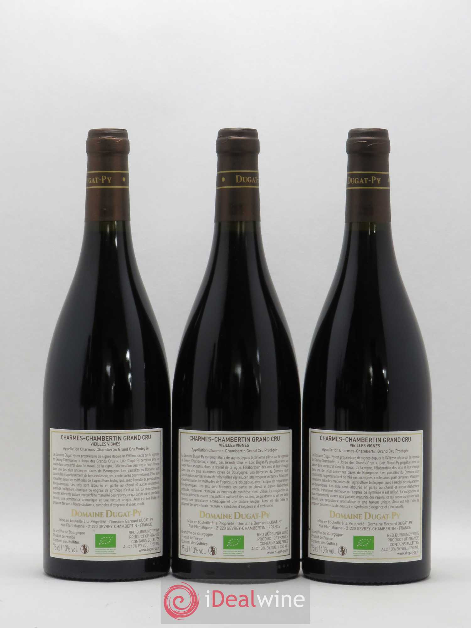Charmes-Chambertin Grand Cru Dugat-Py  2018 - Posten von 6 Flaschen - 4