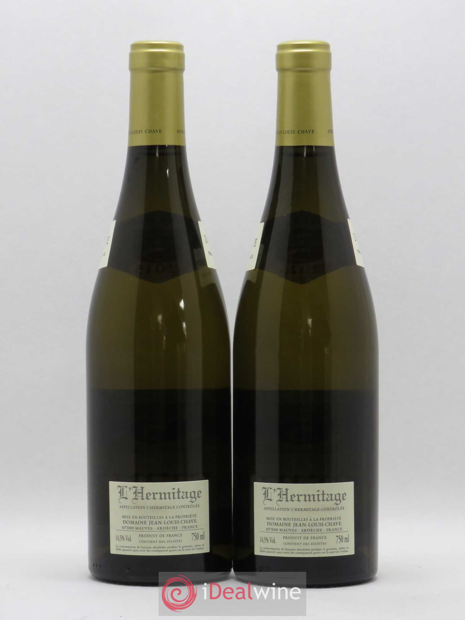 Hermitage Jean-Louis Chave 2015 - Lot de 2 bouteilles - 1