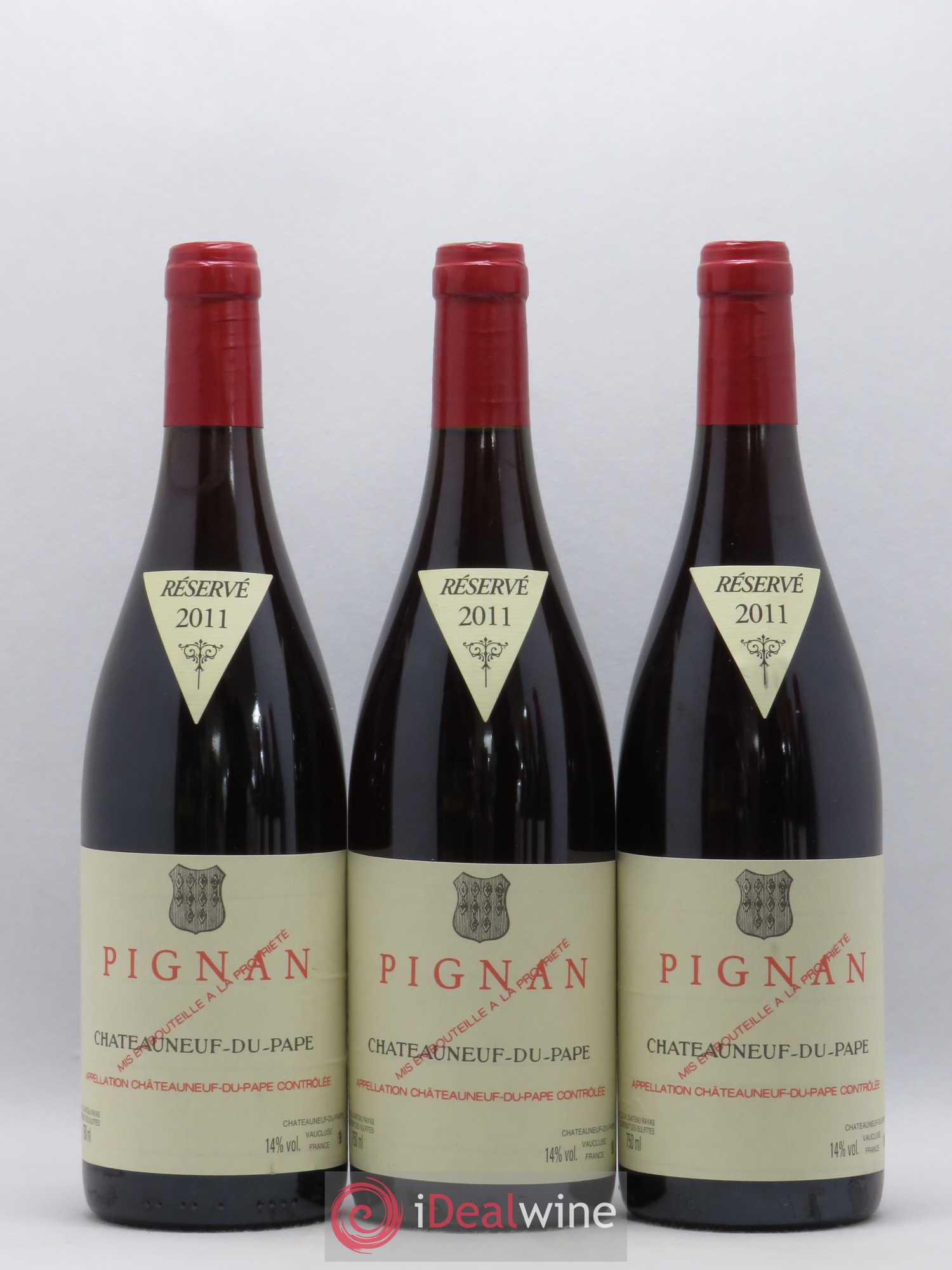 Châteauneuf-du-Pape Pignan Emmanuel Reynaud 2011 - Lot de 6 bouteilles - 1