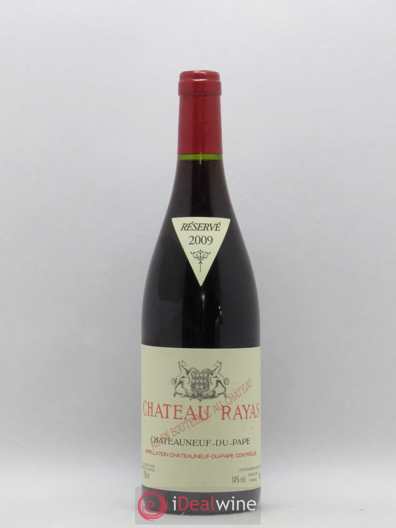 Châteauneuf-du-Pape Château Rayas Emmanuel Reynaud 2009 - Lot de 1 bouteille - 0