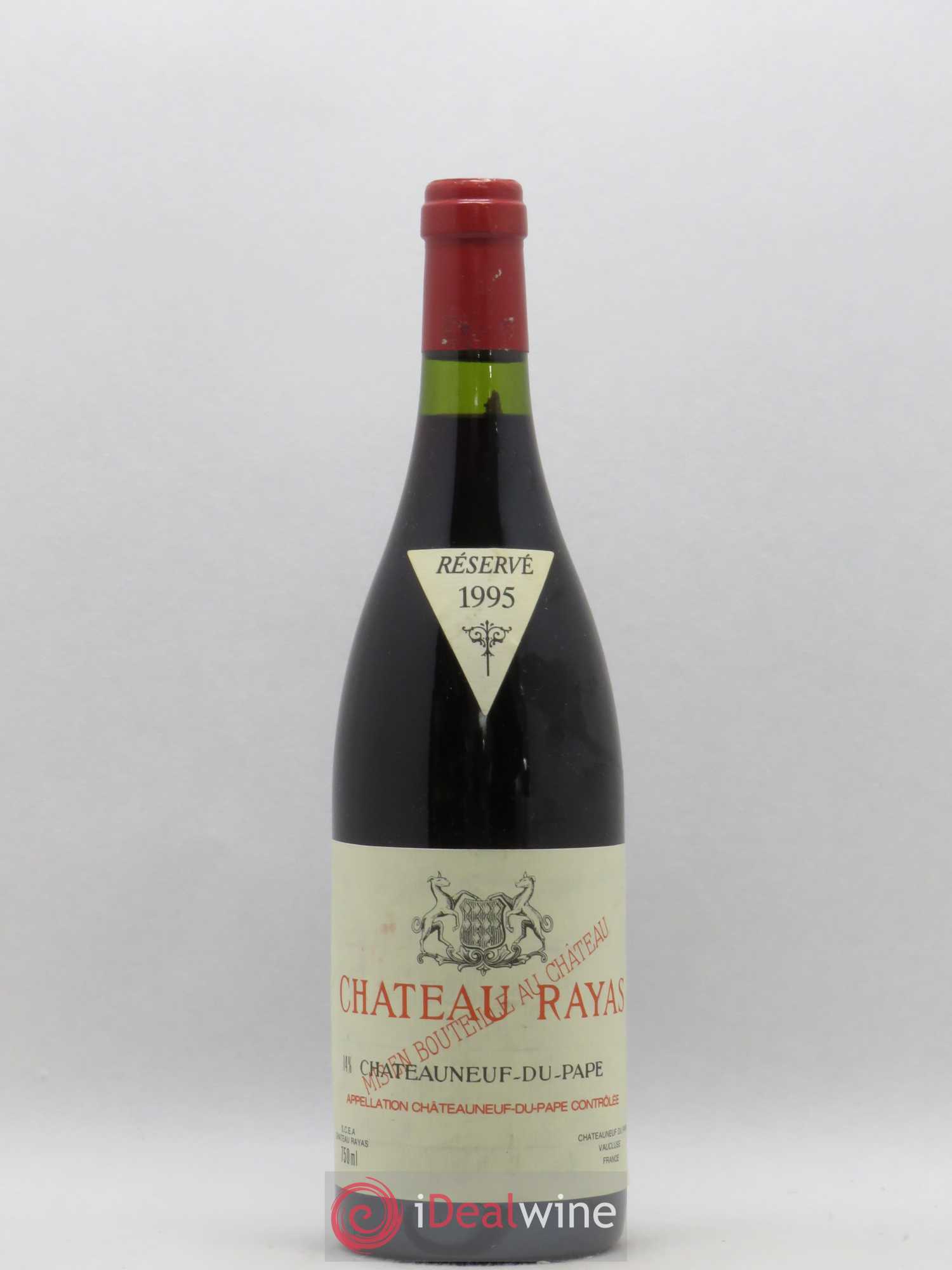 Châteauneuf-du-Pape Château Rayas Emmanuel Reynaud 1995 - Lot de 1 bouteille - 0