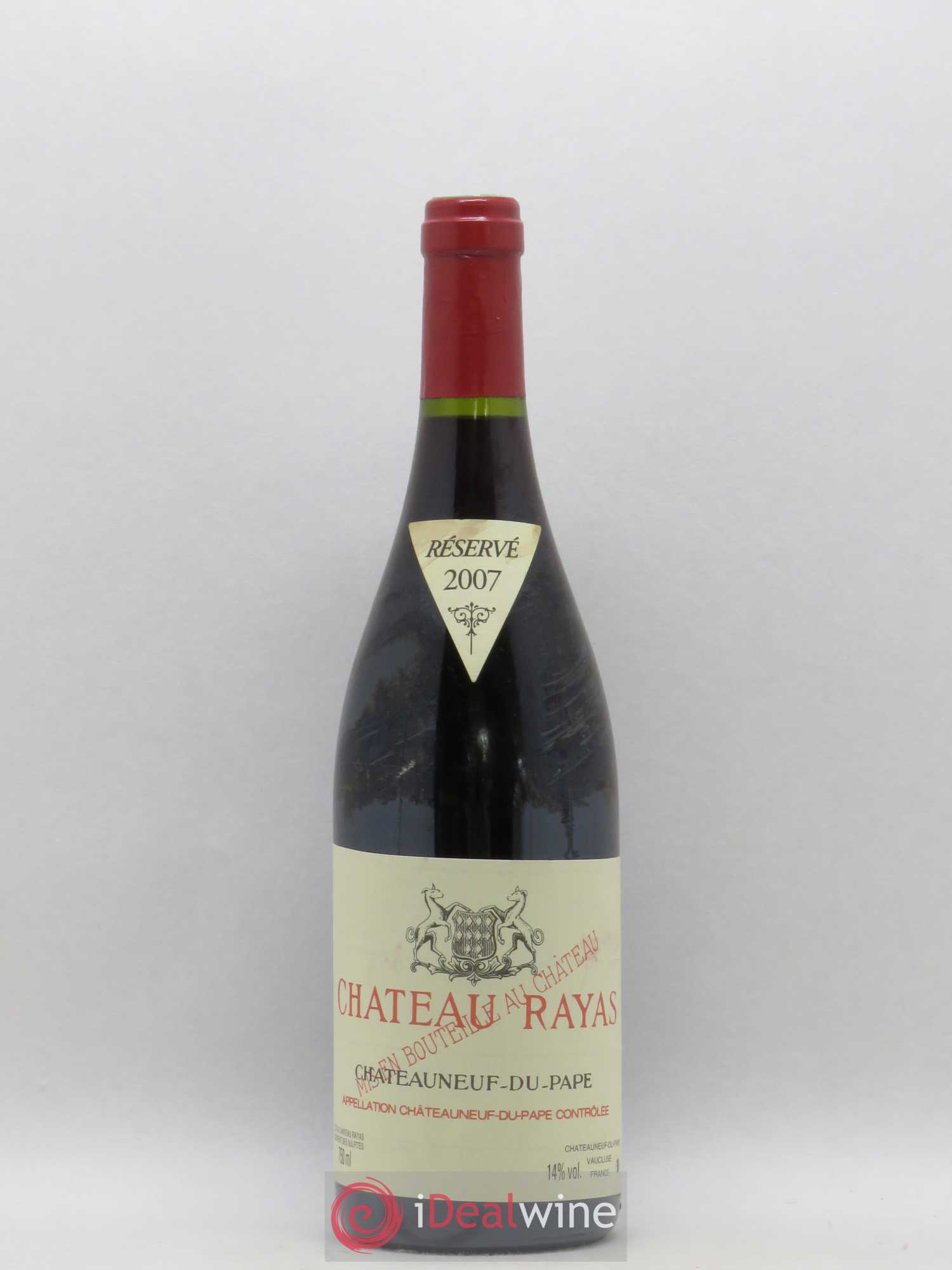 Châteauneuf-du-Pape Château Rayas Emmanuel Reynaud 2007 - Lot de 1 bouteille - 0