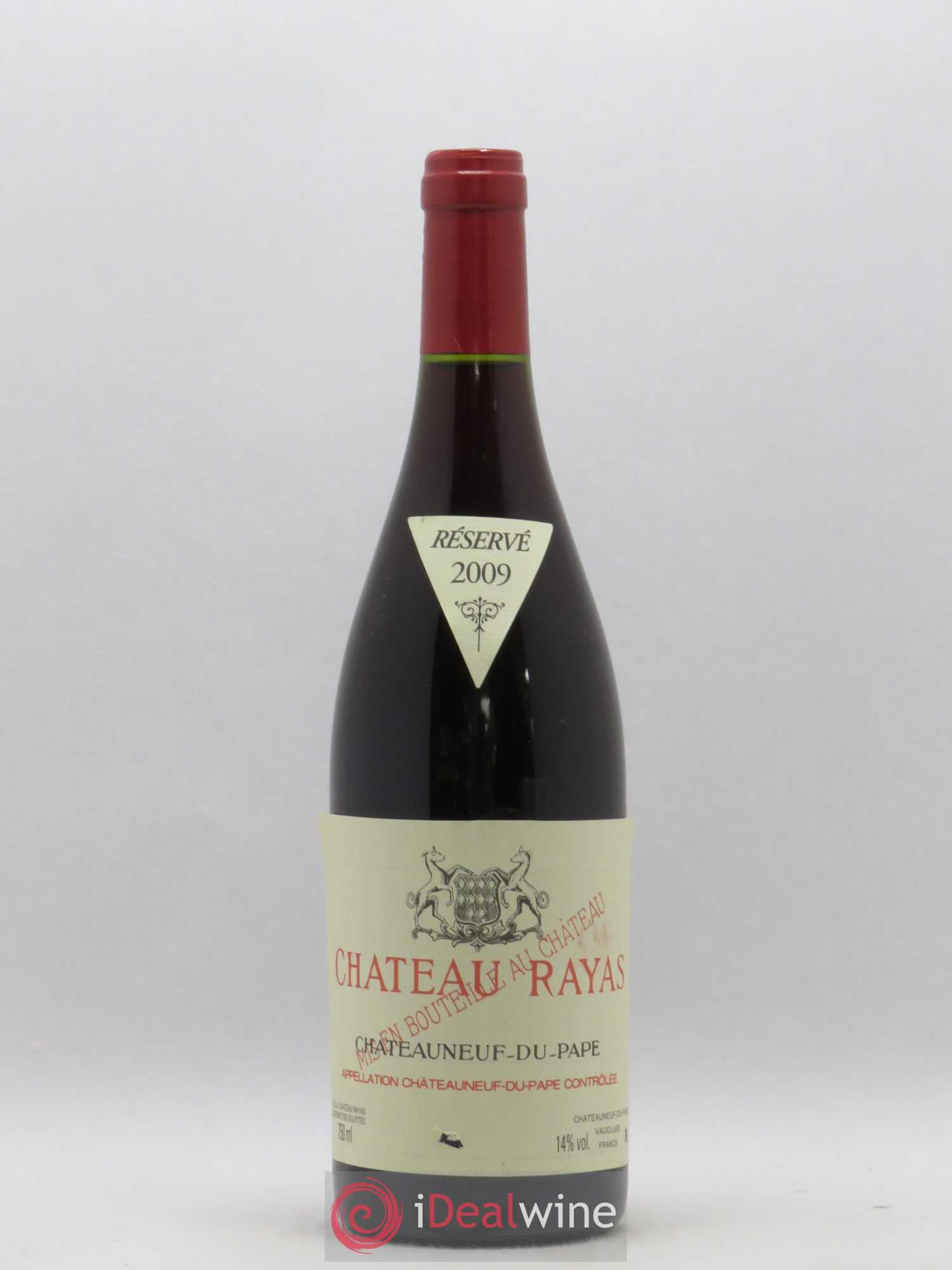 Châteauneuf-du-Pape Château Rayas Emmanuel Reynaud 2009 - Lot de 1 bouteille - 0