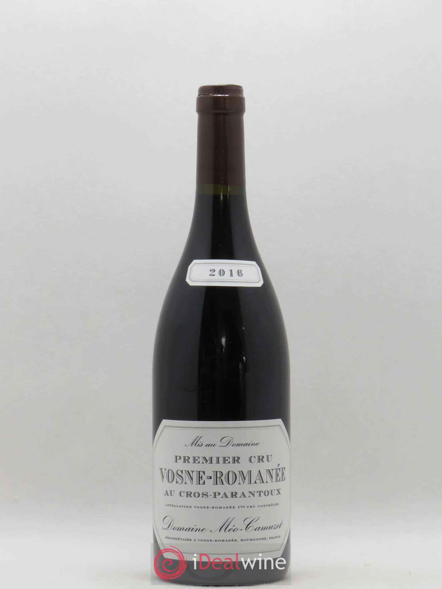 Vosne-Romanée 1er Cru Au Cros Parantoux Méo-Camuzet (Domaine) 2016 - Lot de 1 bouteille - 0