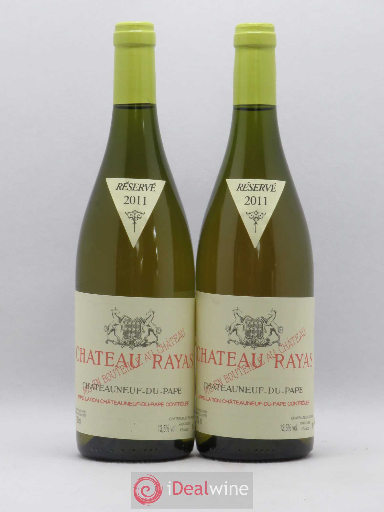 Châteauneuf-du-Pape Château Rayas Emmanuel Reynaud 2011 - Lot de 2 bouteilles - 0