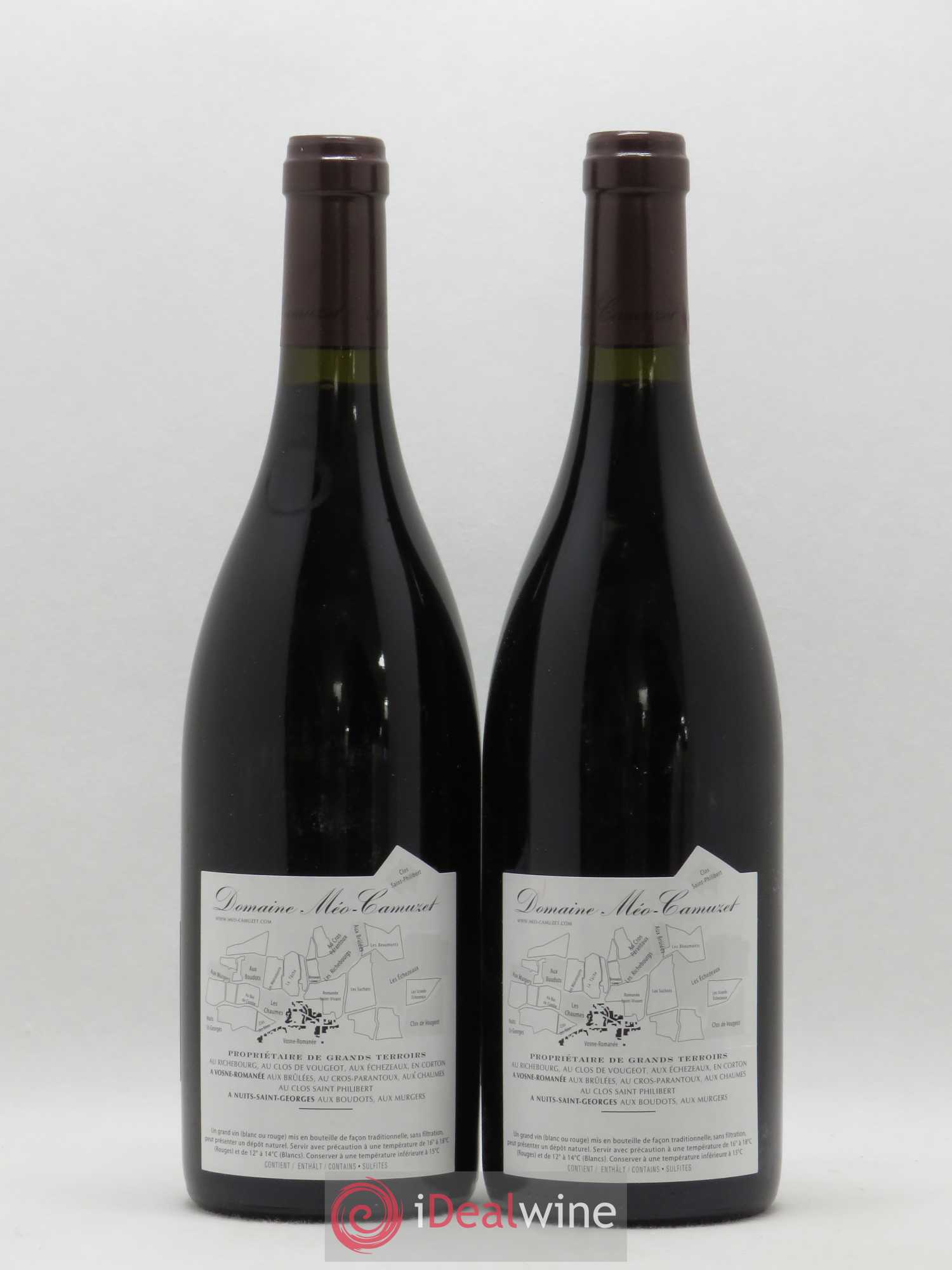Vosne-Romanée 1er Cru Aux Brûlées Méo-Camuzet (Domaine) 2014 - Lot de 2 bouteilles - 1