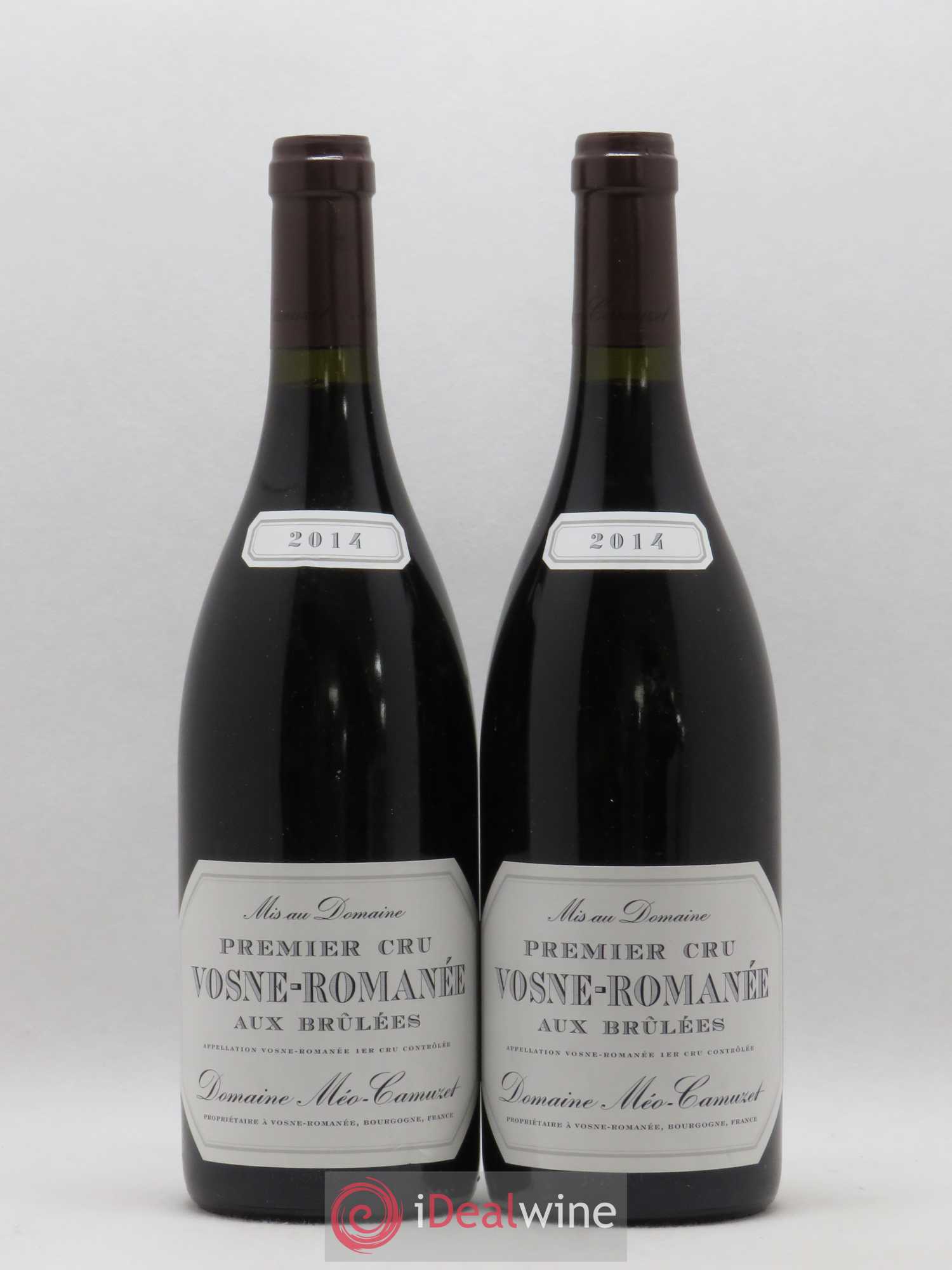 Vosne-Romanée 1er Cru Aux Brûlées Méo-Camuzet (Domaine) 2014 - Lot de 2 bouteilles - 0