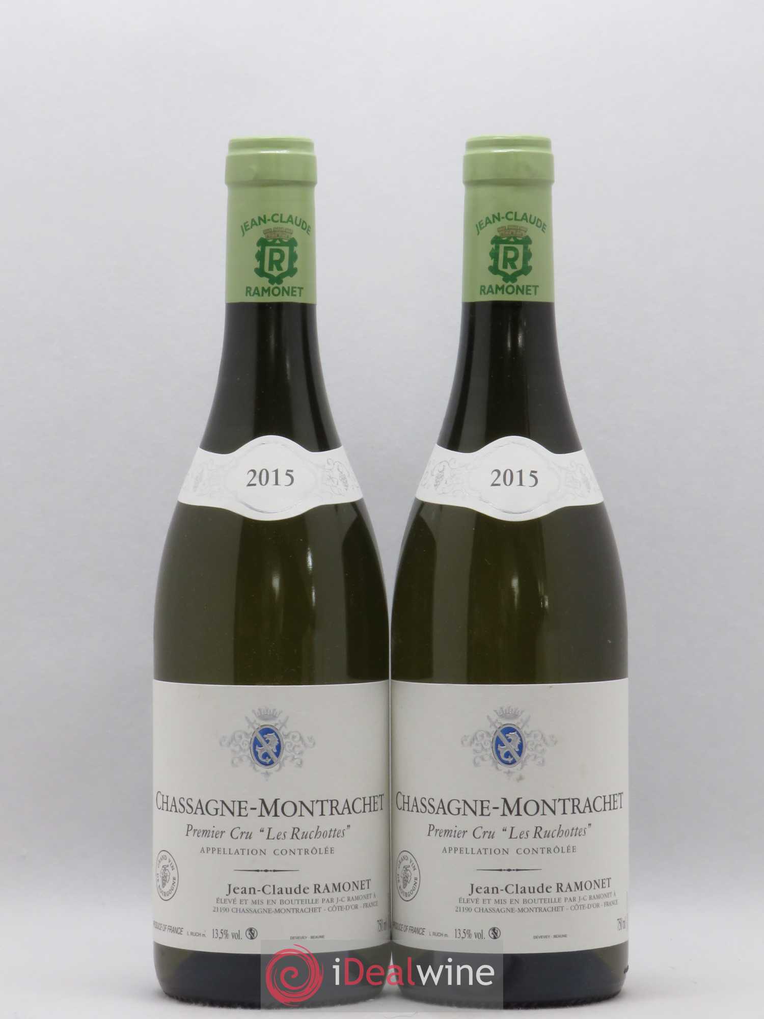 Chassagne-Montrachet 1er Cru Les Ruchottes Ramonet (Domaine) 2015 - Lot de 2 bouteilles - 0
