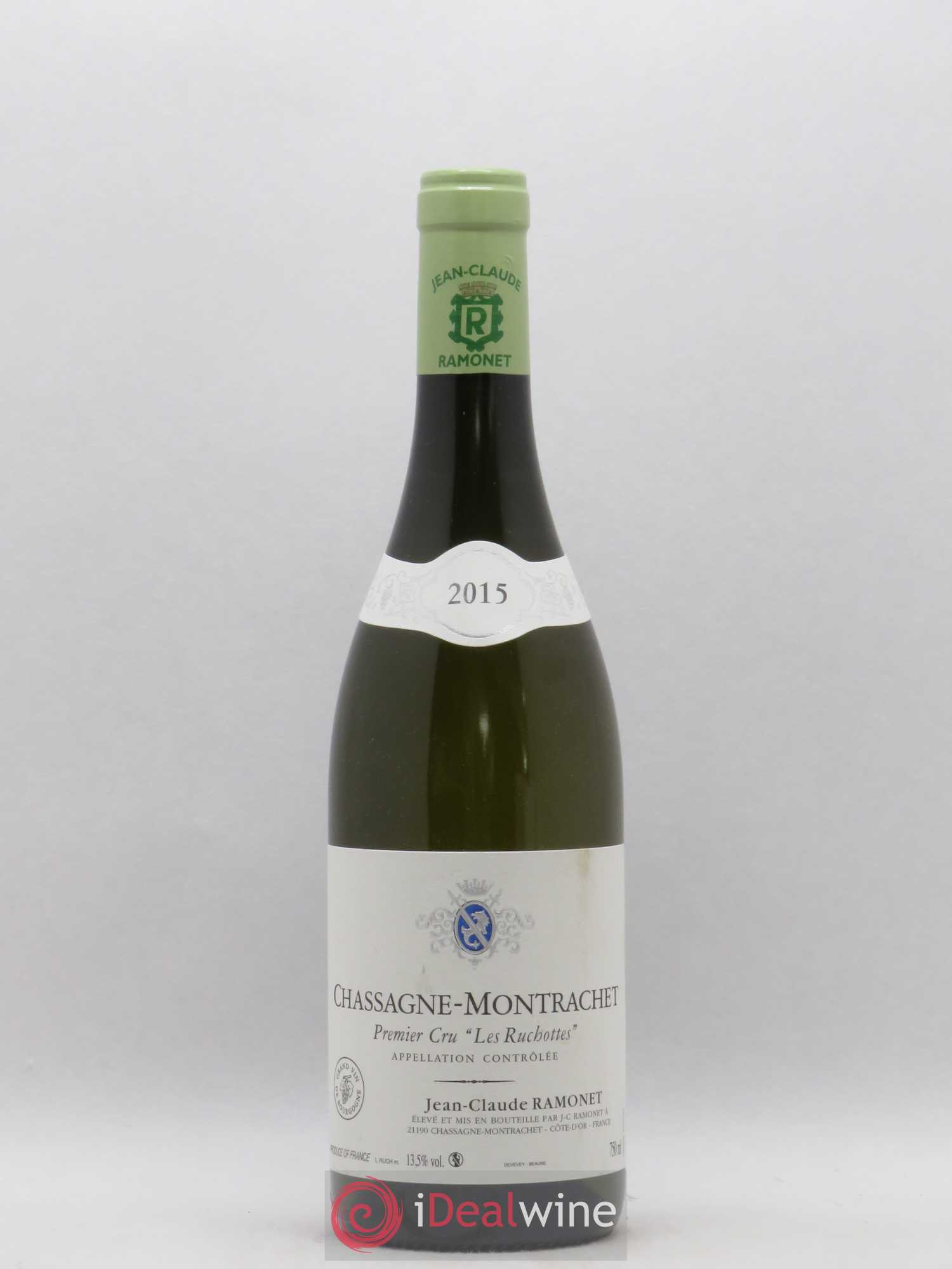 Chassagne-Montrachet 1er Cru Les Ruchottes Ramonet (Domaine) 2015 - Lot de 1 bouteille - 0