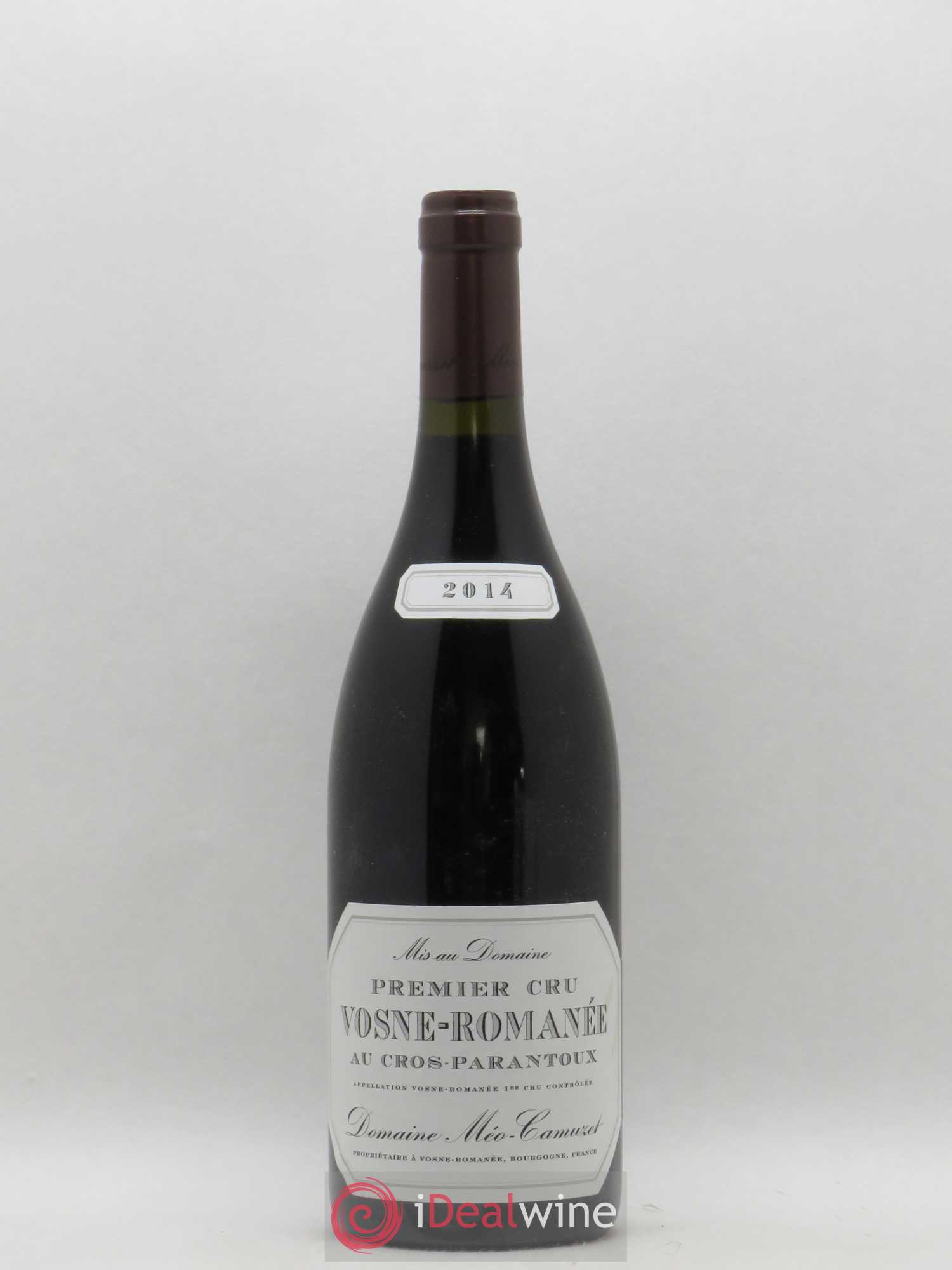 Vosne-Romanée 1er Cru Au Cros Parantoux Méo-Camuzet (Domaine) 2014 - Lot de 1 bouteille - 0