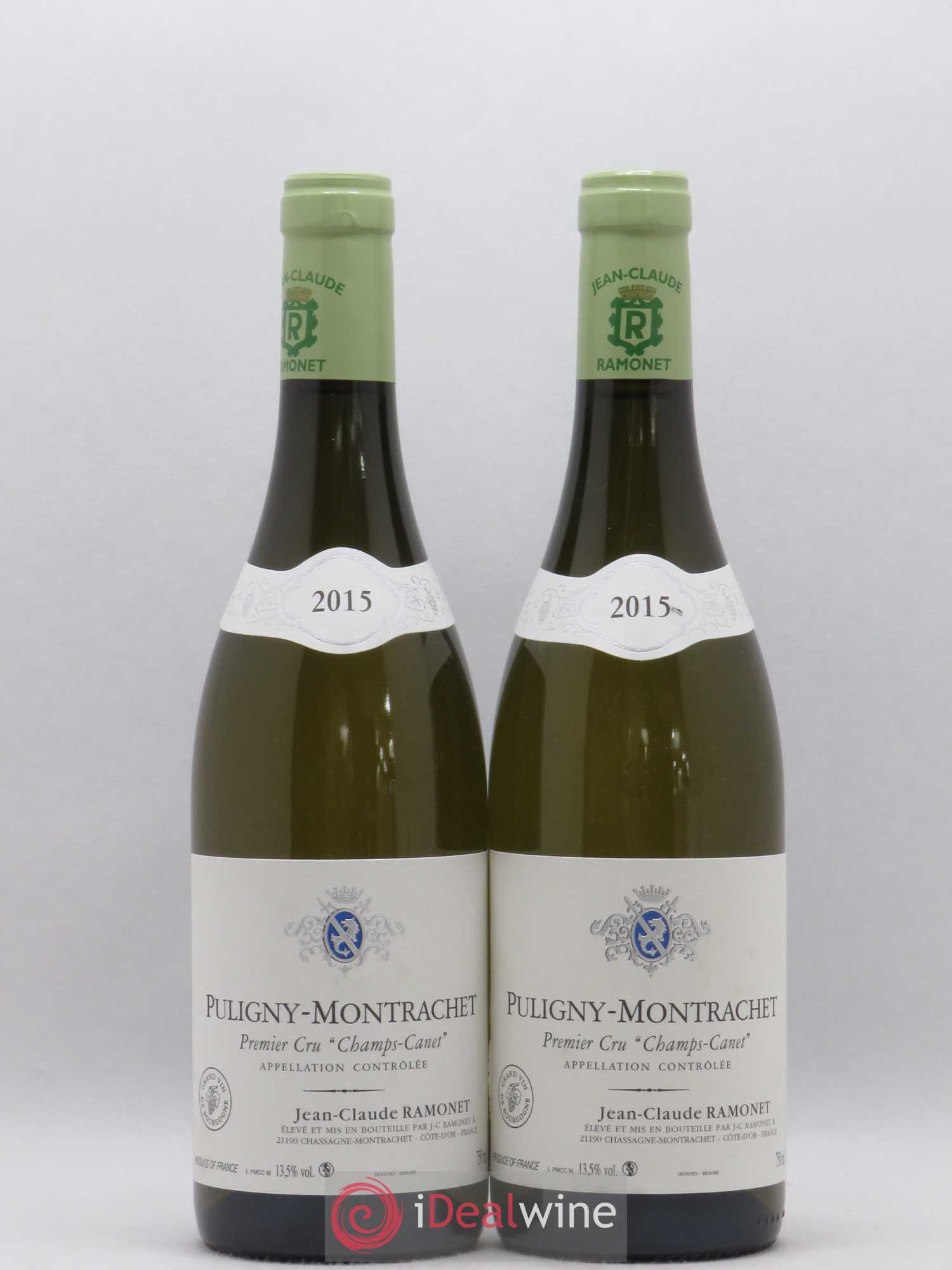Puligny-Montrachet 1er Cru Champs Canet Ramonet (Domaine) 2015 - Lot de 2 bouteilles - 0