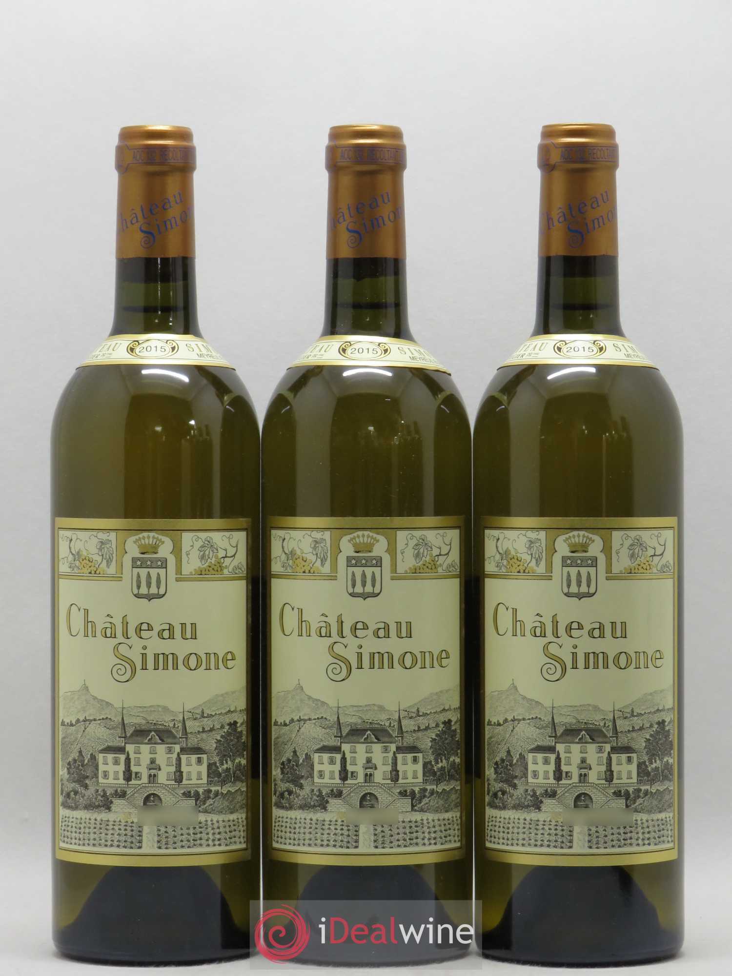 Palette Château Simone Famille Rougier 2015 - Lot de 6 bouteilles - 1