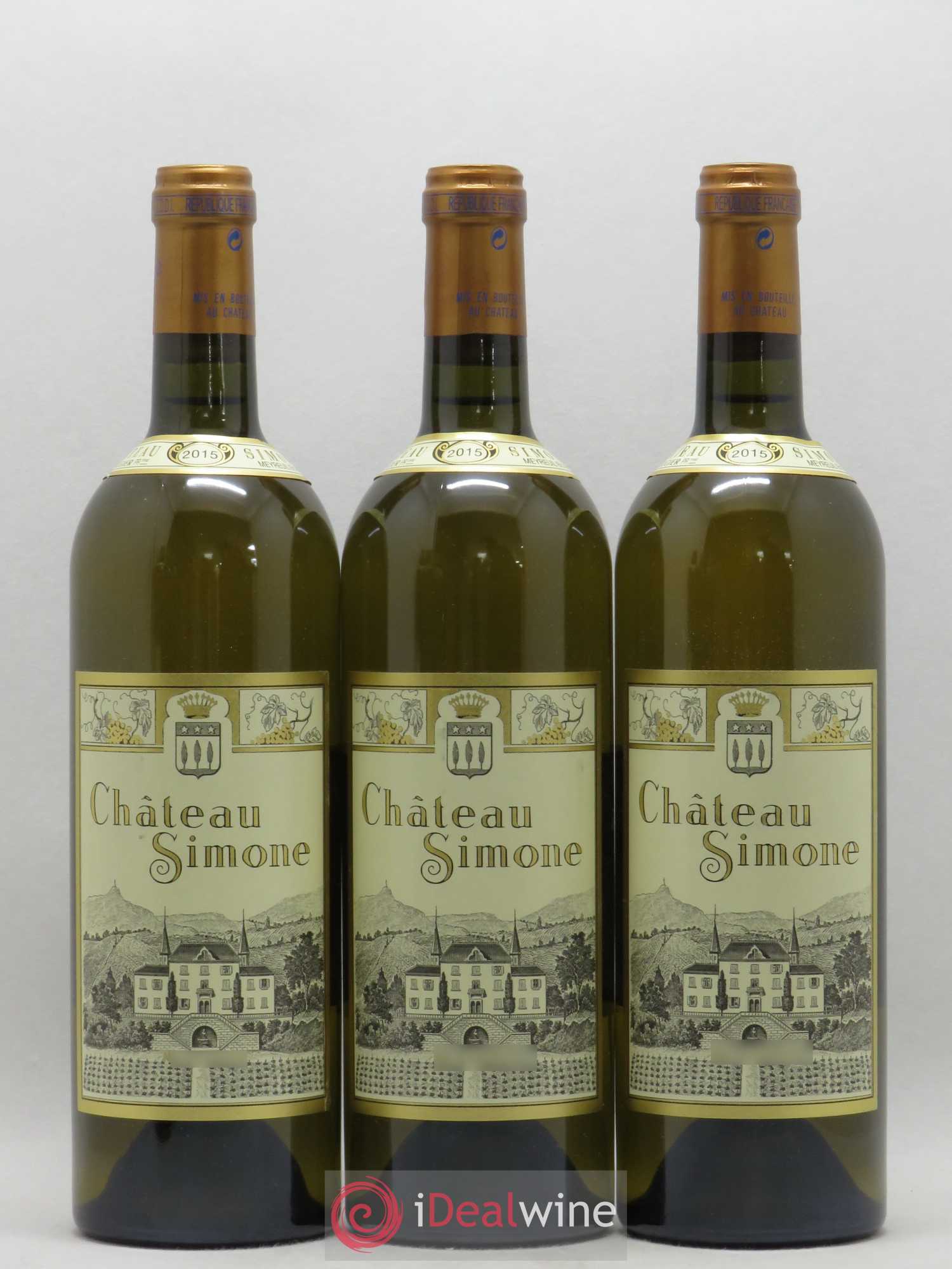 Palette Château Simone Famille Rougier 2015 - Lot de 6 bouteilles - 3