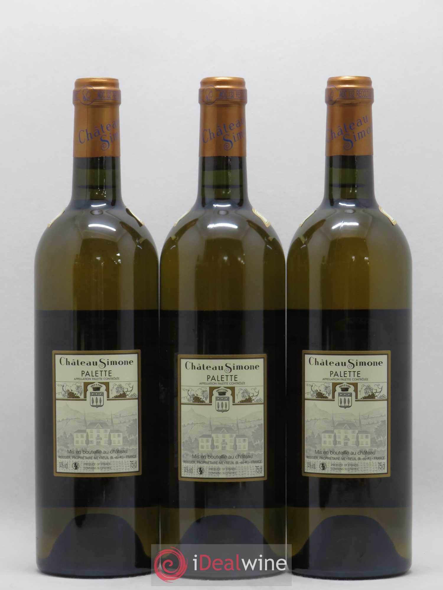 Palette Château Simone Famille Rougier 2015 - Lot de 6 bouteilles - 4