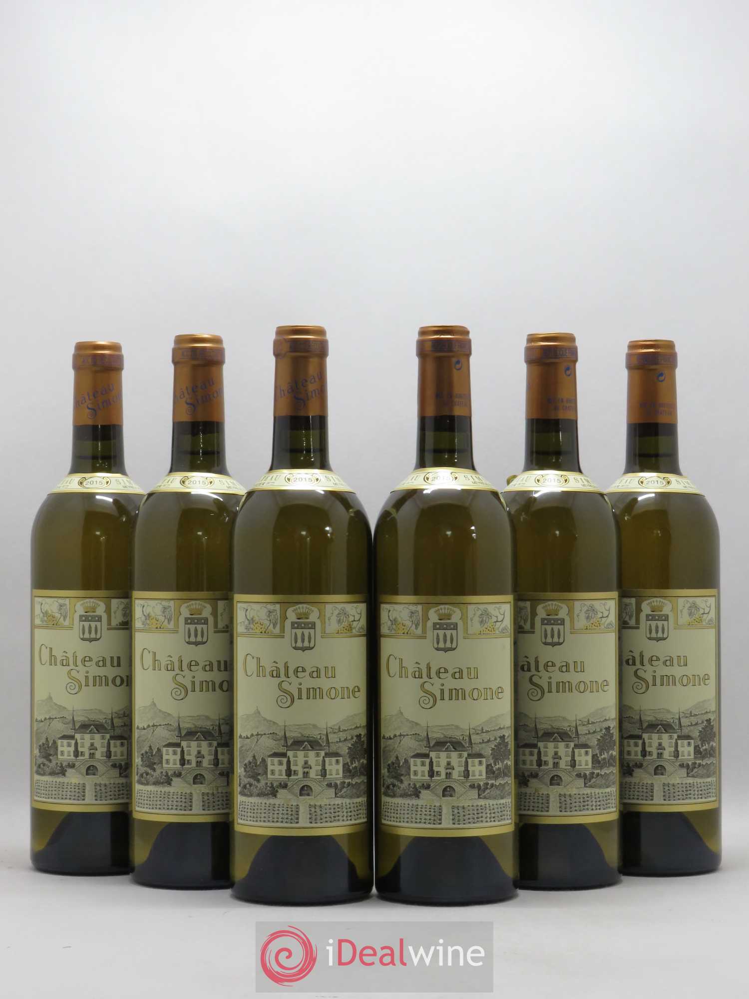 Palette Château Simone Famille Rougier 2015 - Lot de 6 bouteilles - 0