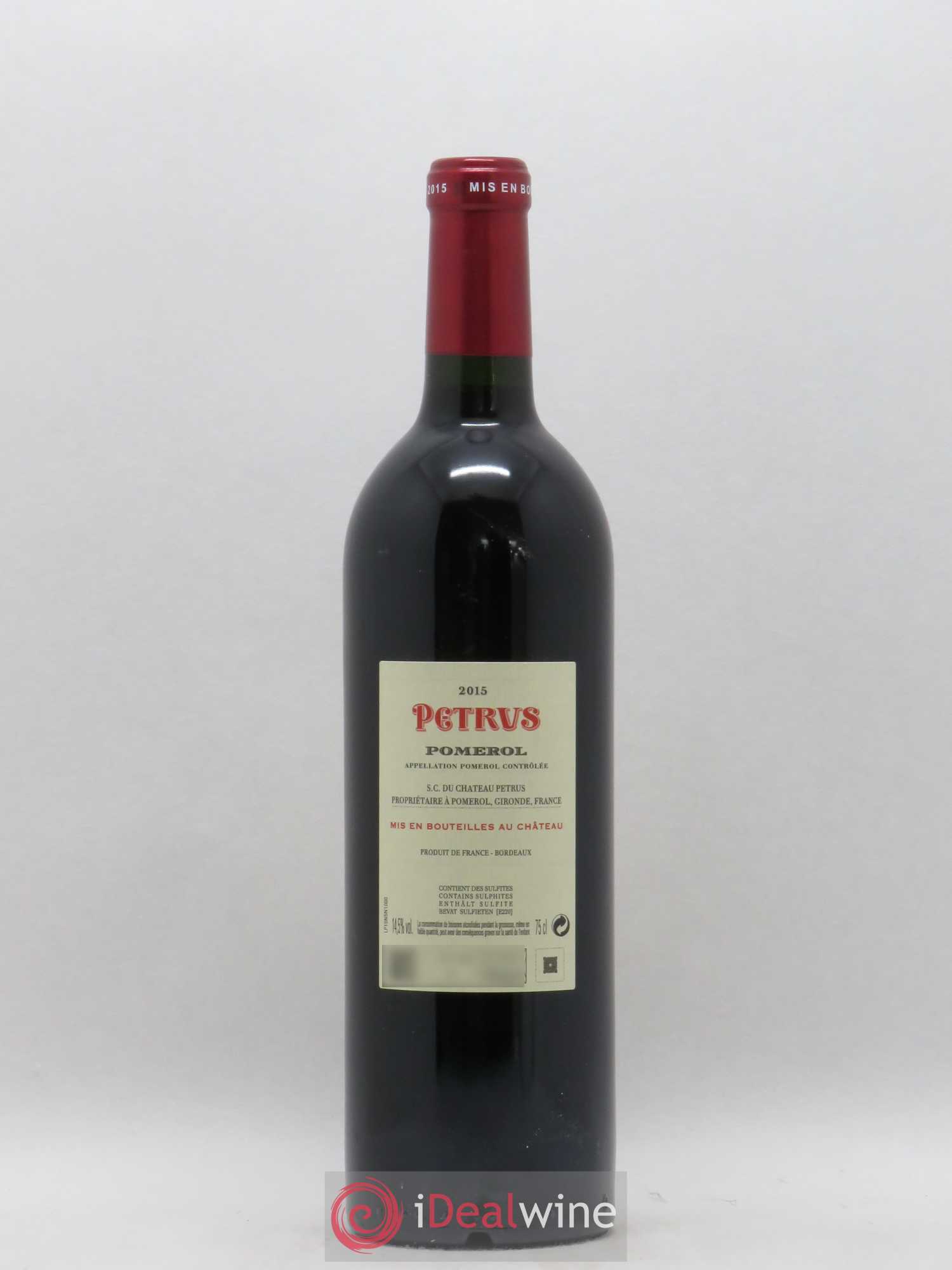 Petrus 2015 - Lot de 1 bouteille - 1