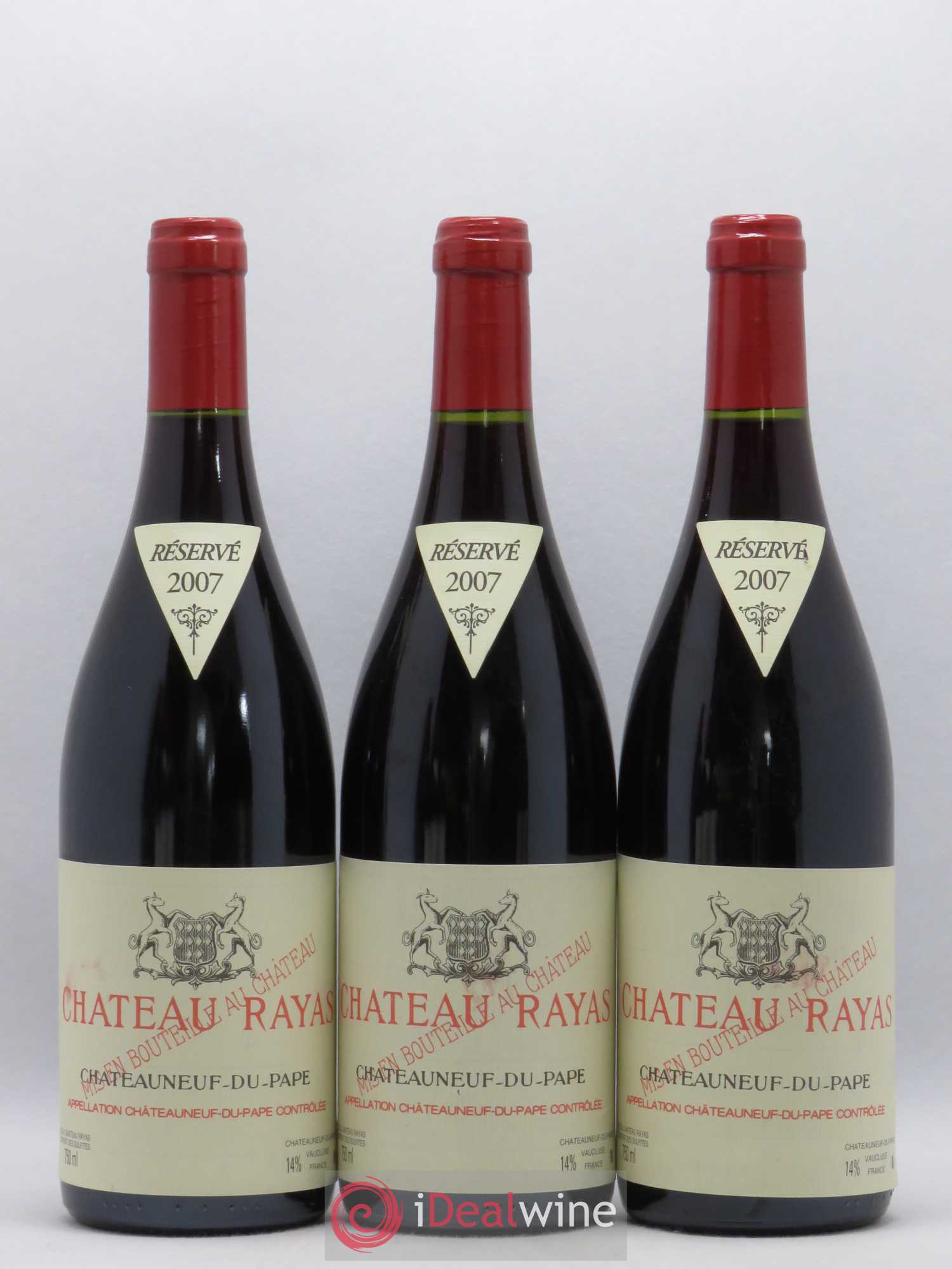 Châteauneuf-du-Pape Château Rayas Emmanuel Reynaud 2007 - Lot de 6 bouteilles - 2