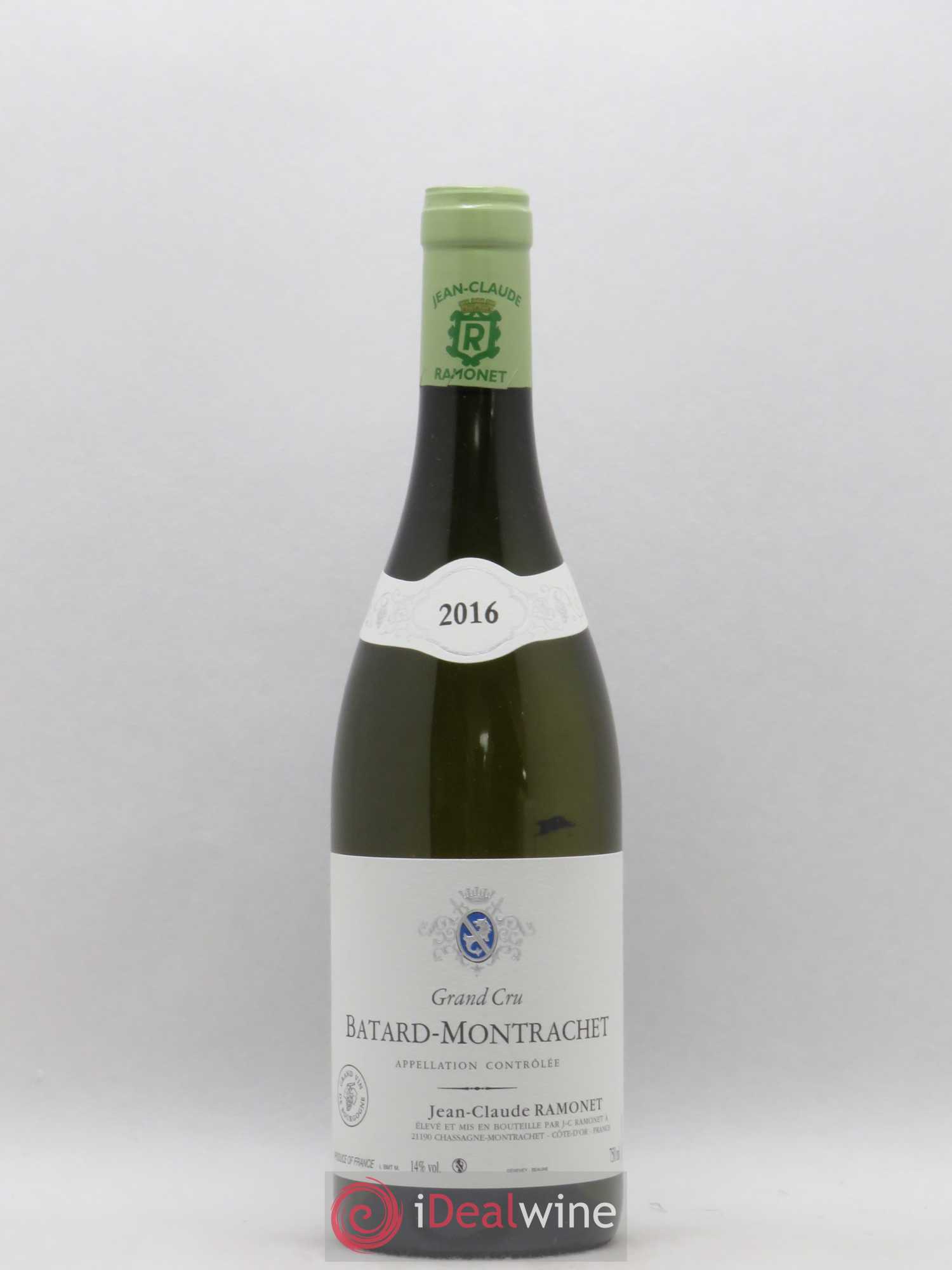 Bâtard-Montrachet Grand Cru Ramonet (Domaine) 2016 - Lot de 1 bouteille - 0