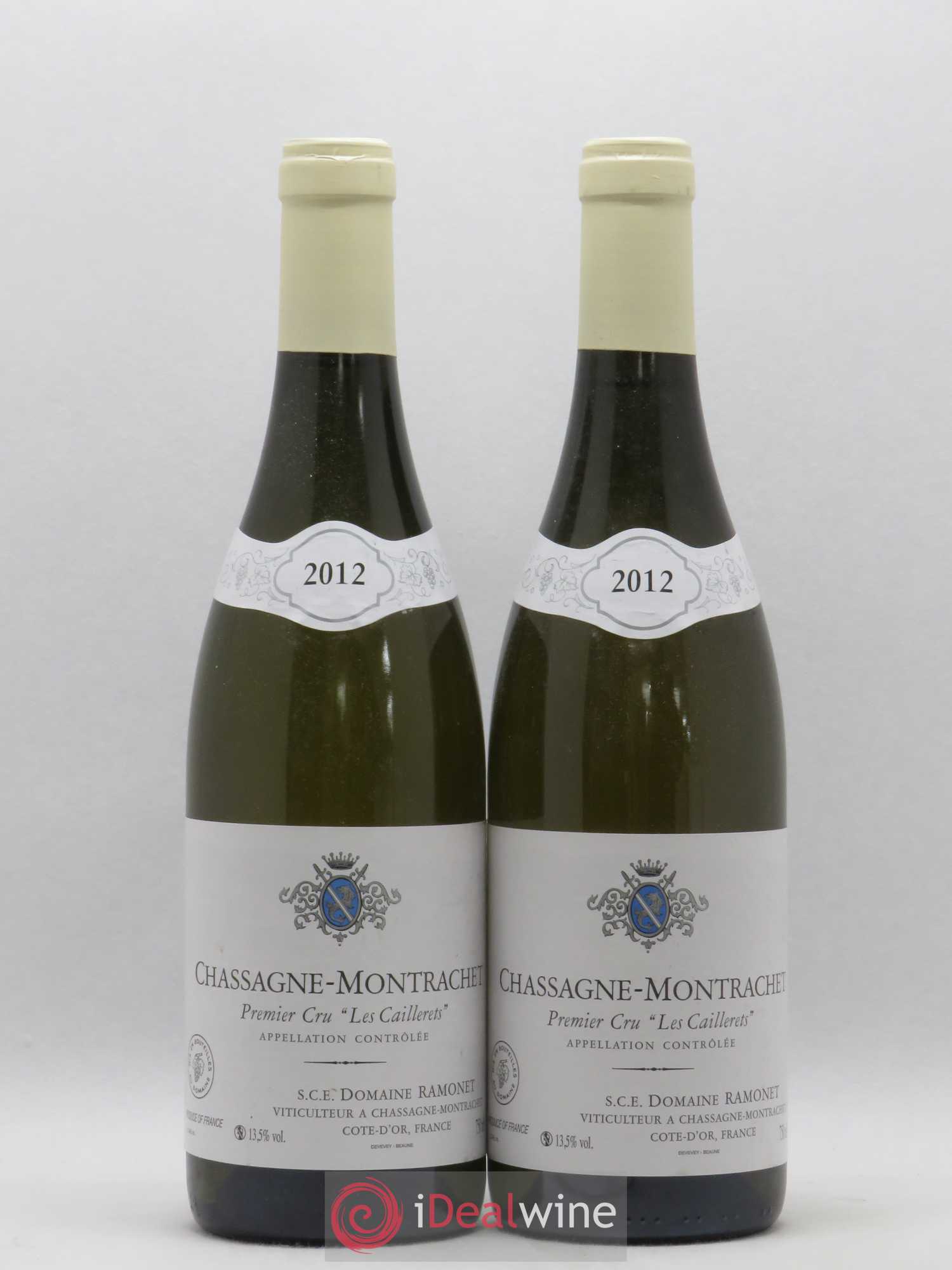 Chassagne-Montrachet 1er Cru Les Caillerets Ramonet (Domaine) 2012 - Lot de 2 bouteilles - 0
