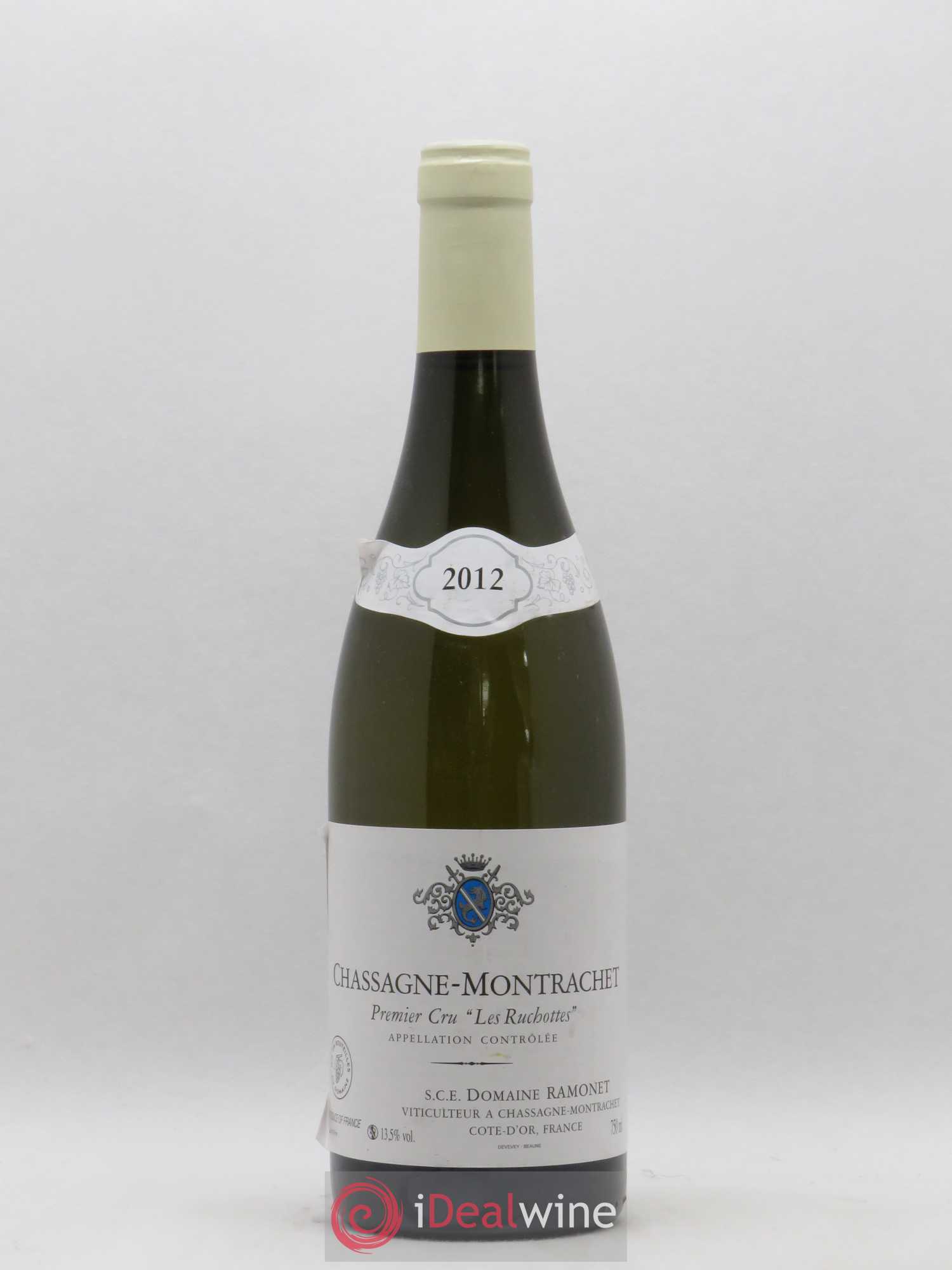 Chassagne-Montrachet 1er Cru Les Ruchottes Ramonet (Domaine) 2012 - Lot de 1 bouteille - 0