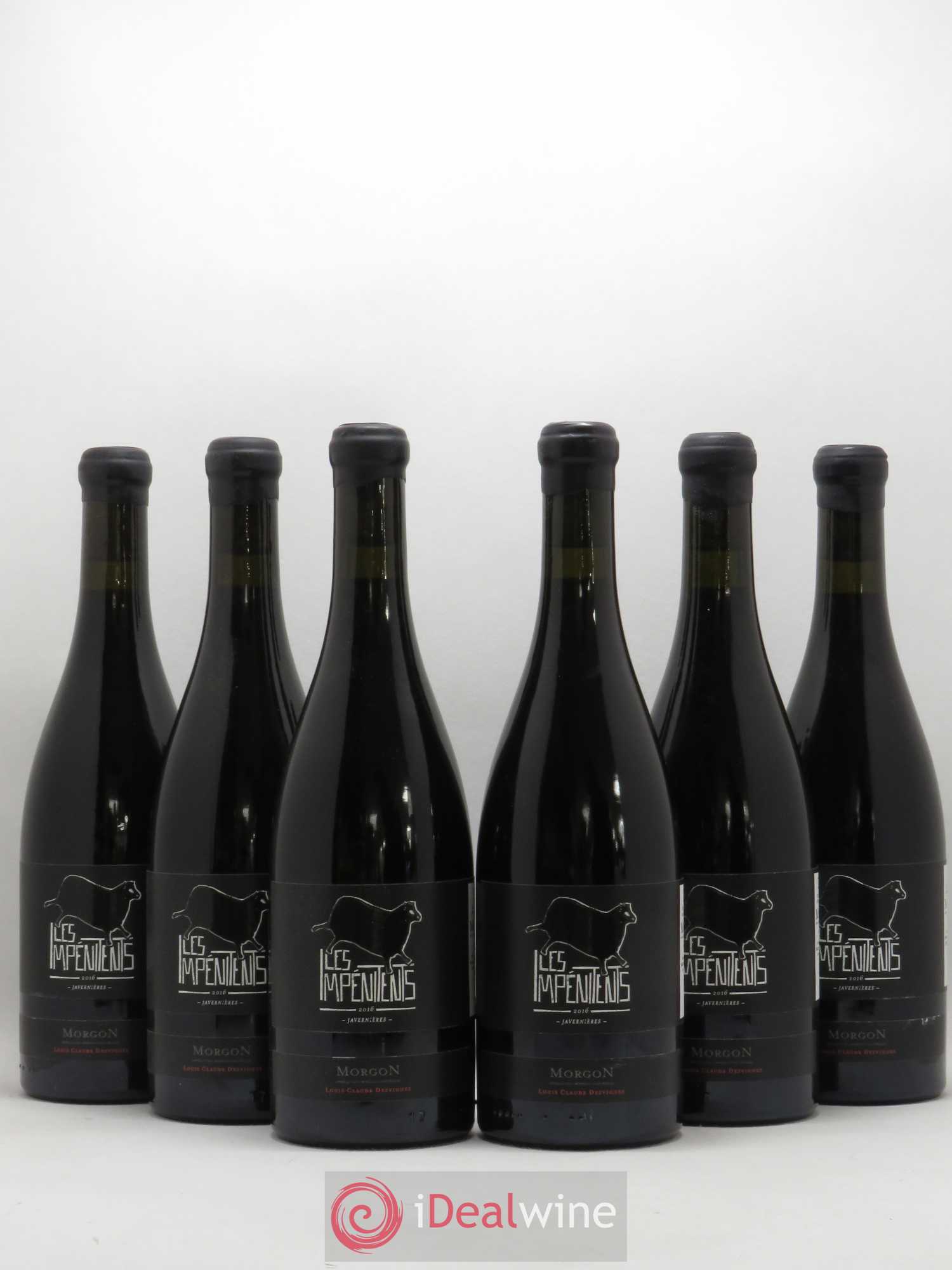 Morgon Javernières Les Impénitents Louis-Claude Desvignes 2016 - Lot de 6 bouteilles - 0