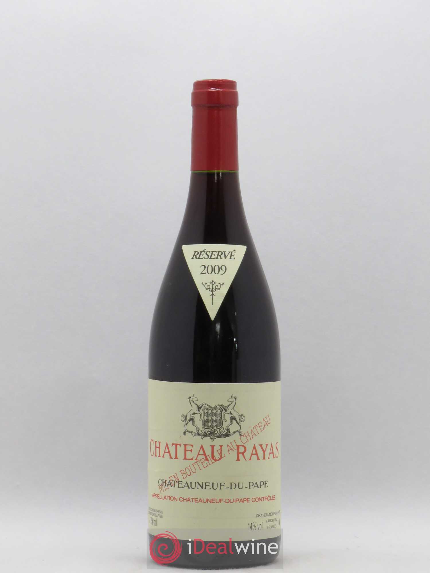 Châteauneuf-du-Pape Château Rayas Emmanuel Reynaud 2009 - Lot de 1 bouteille - 0