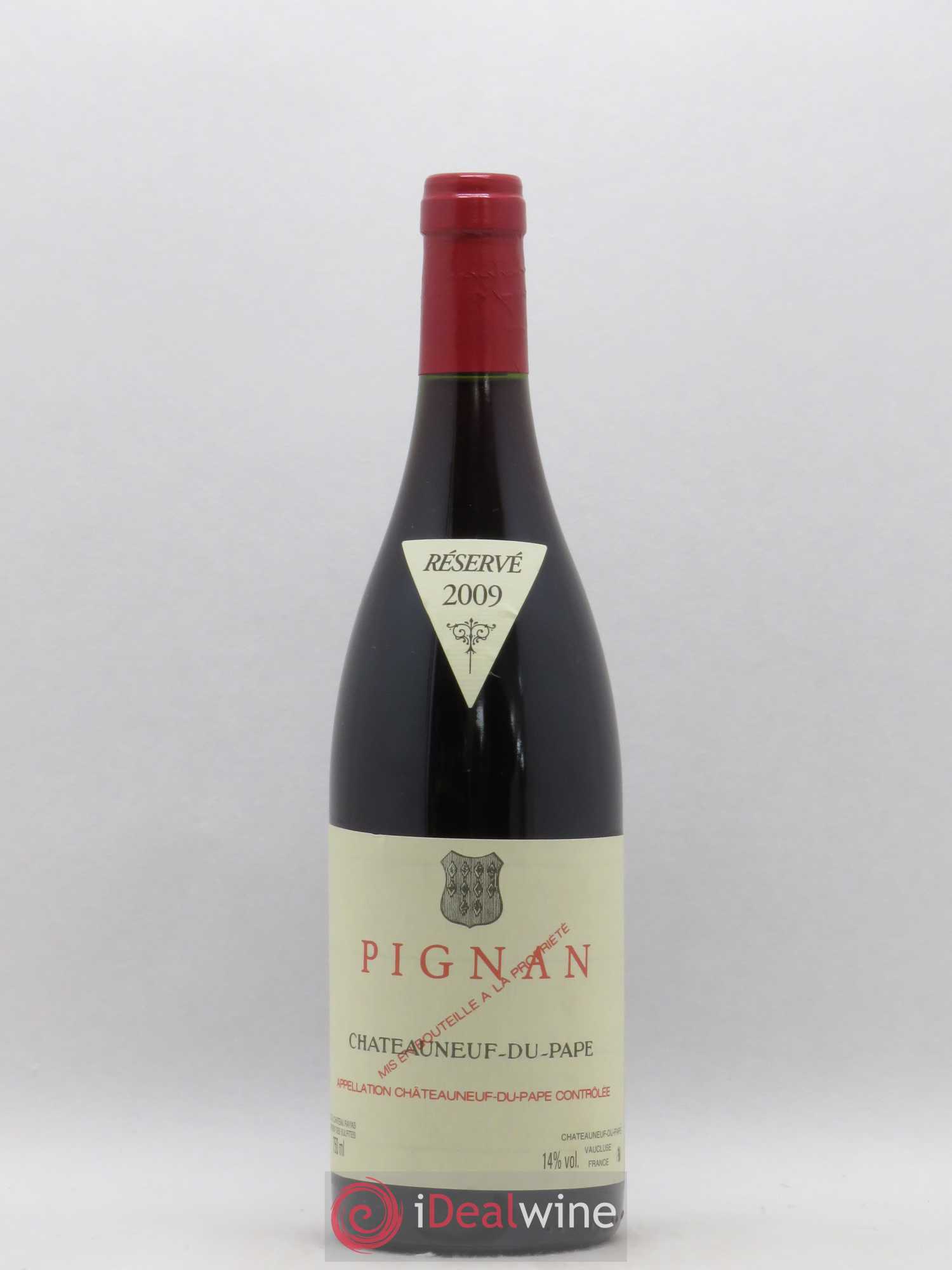 Châteauneuf-du-Pape Pignan Emmanuel Reynaud 2009 - Lot de 1 bouteille - 0