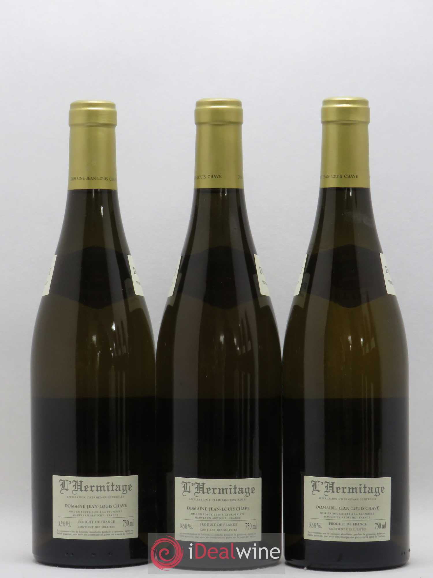 Hermitage Assortiment 3 Hermitage blancs 3 Hermitage rouges Jean-Louis Chave 2010 - Lot de 6 bouteilles - 2