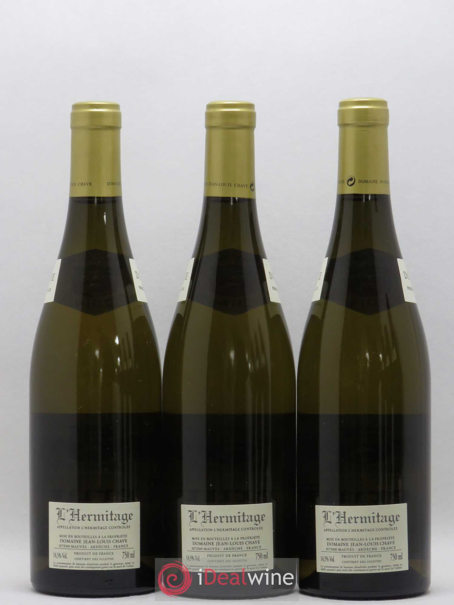 Hermitage Assortiment 3 Hermitage blancs 3 Hermitage rouges Jean-Louis Chave 2014 - Lot de 6 bouteilles - 2