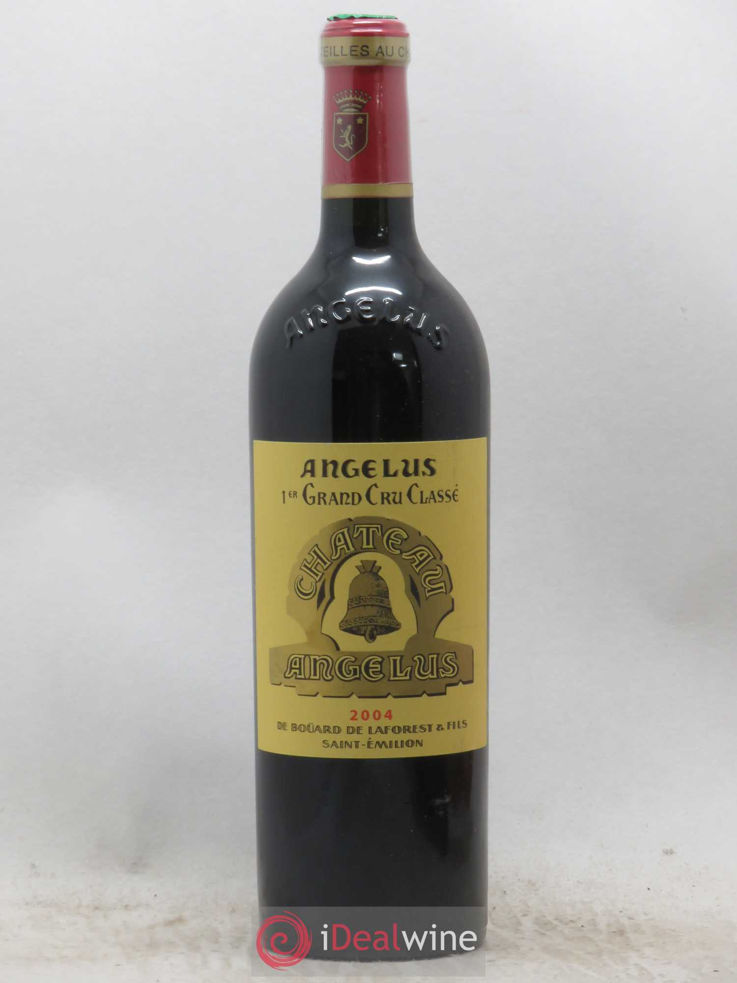 Château Angélus 1er Grand Cru Classé A 2004 - Lot de 1 bouteille - 0