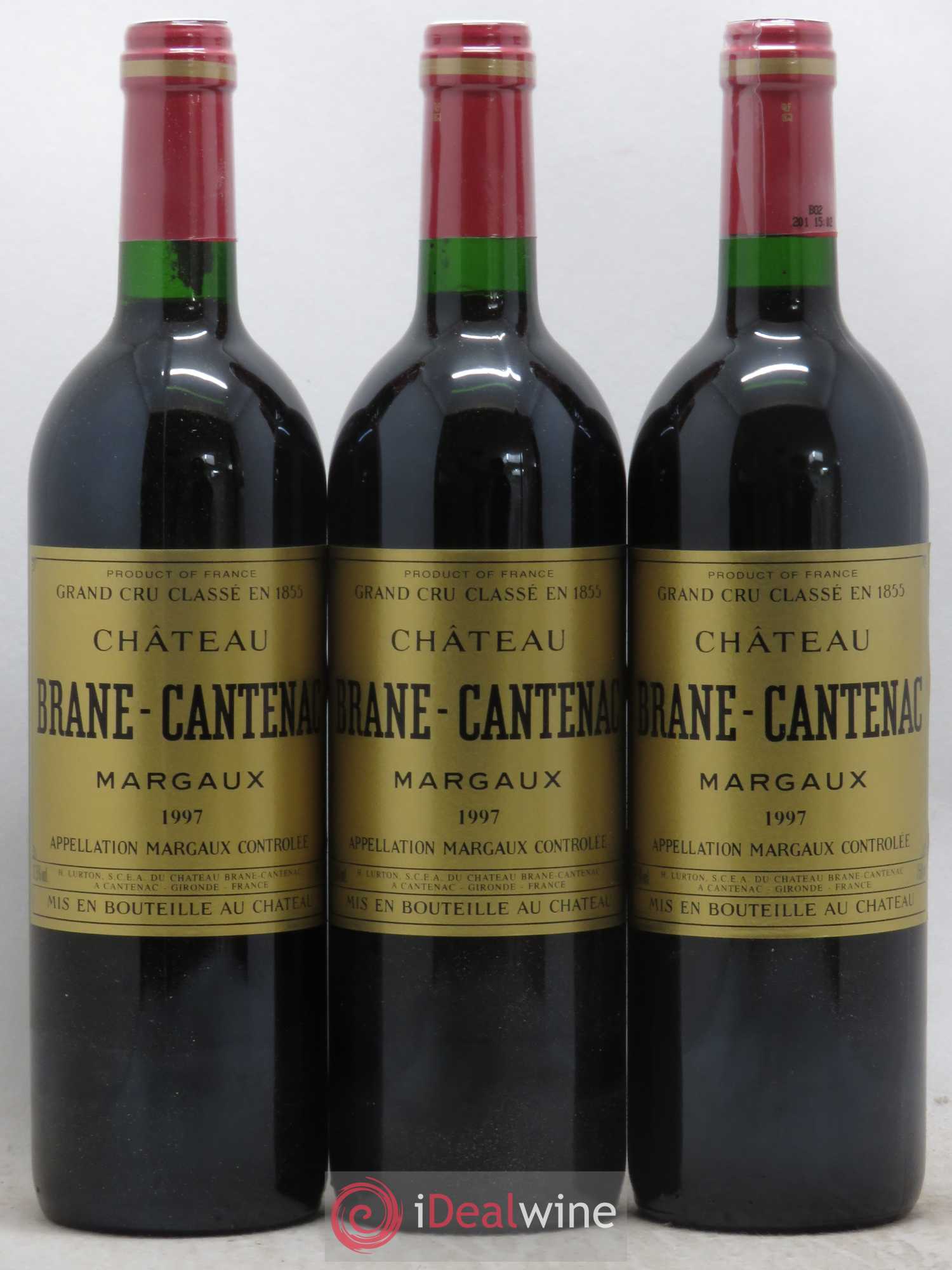 Château Brane Cantenac 2ème Grand Cru Classé 1997 - Lot de 6 bouteilles - 1